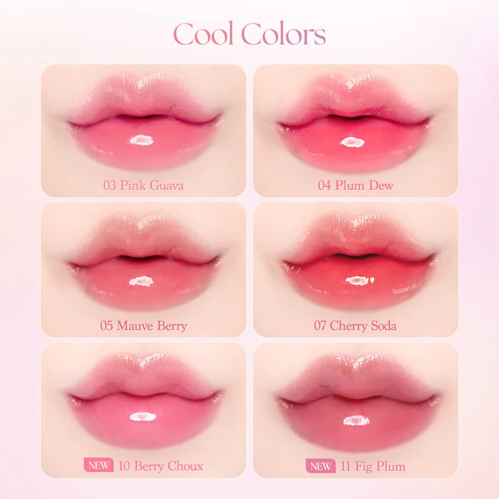 dasique Juicy Dewy Tint (11 Fig Plum) 0.12 oz | Light Application with moisture | Long Lasting & wearing Glossy Lip Stain, Non-sticky | Vegan, Cruelty-free | Korean makeup | stocking stuffers - Image 3