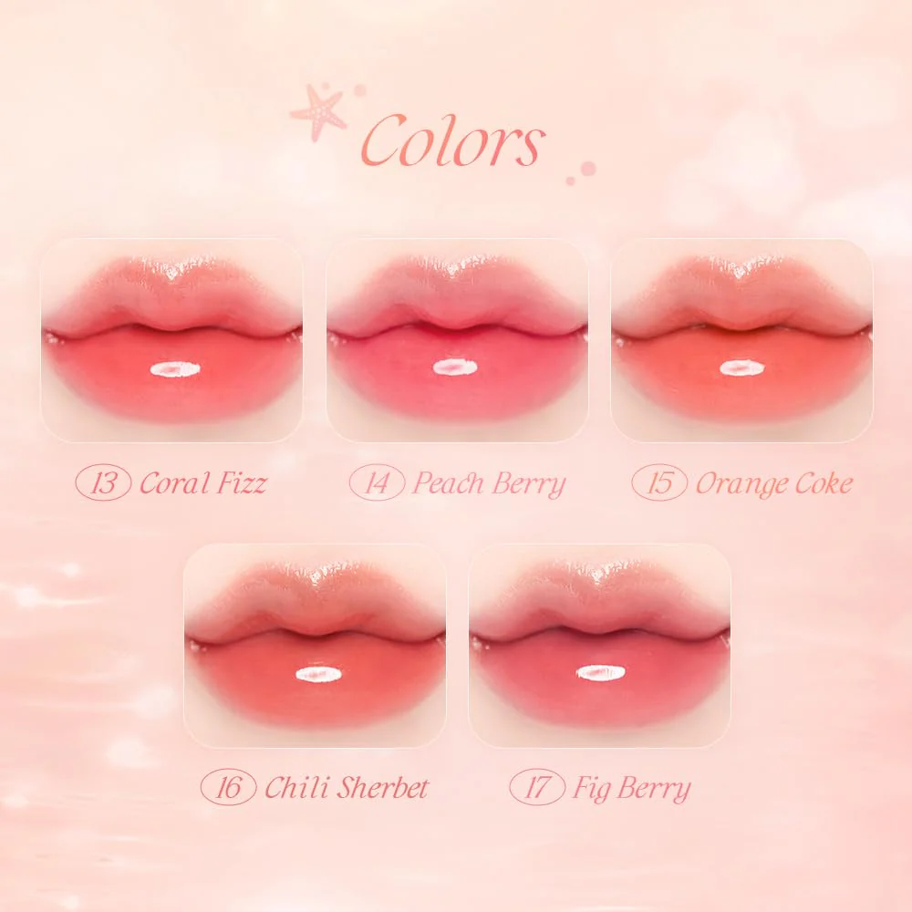 dasique Juicy Dewy Tint (13 Coral Fizz) 0.12 oz | Light Application with moisture | Long Lasting & wearing Glossy Lip Stain, Non-sticky | Vegan, Cruelty-free | Korean makeup | stocking stuffers - Image 2