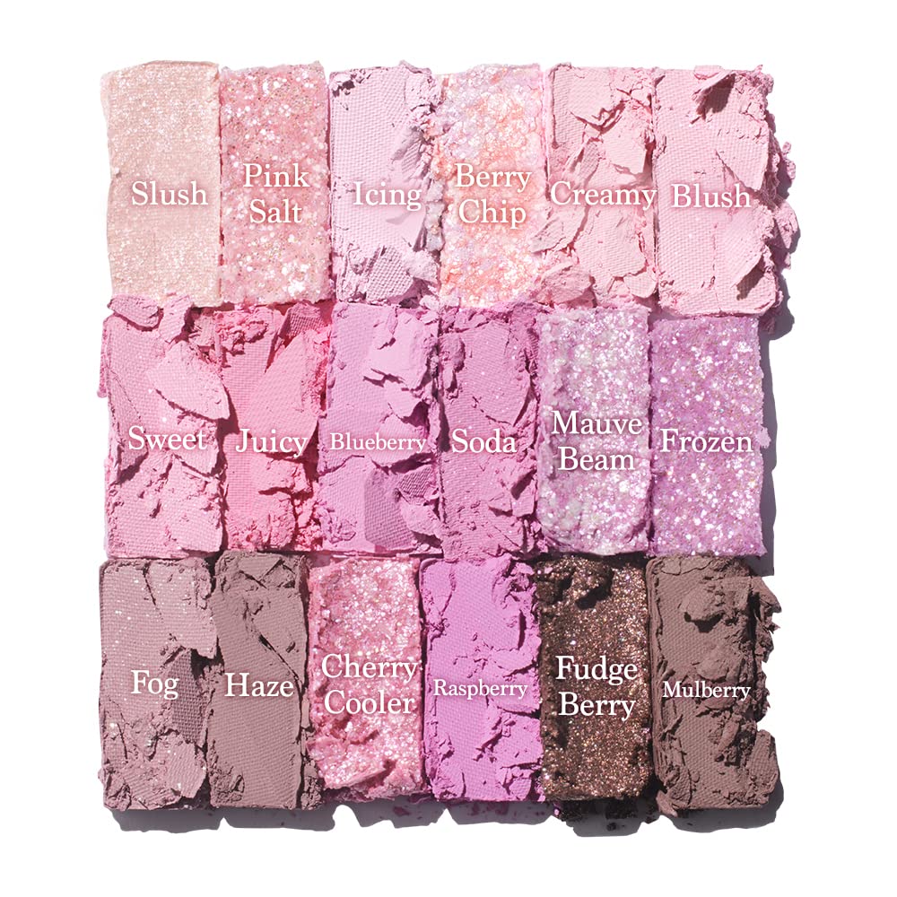 dasique Shadow Palette #18 Berry Smoothie l Vegan, Cruelty-Free l 18 Blendable Shades in Smooth Matte and Shimmer Finishes with Gorgeous Pearls - Image 4