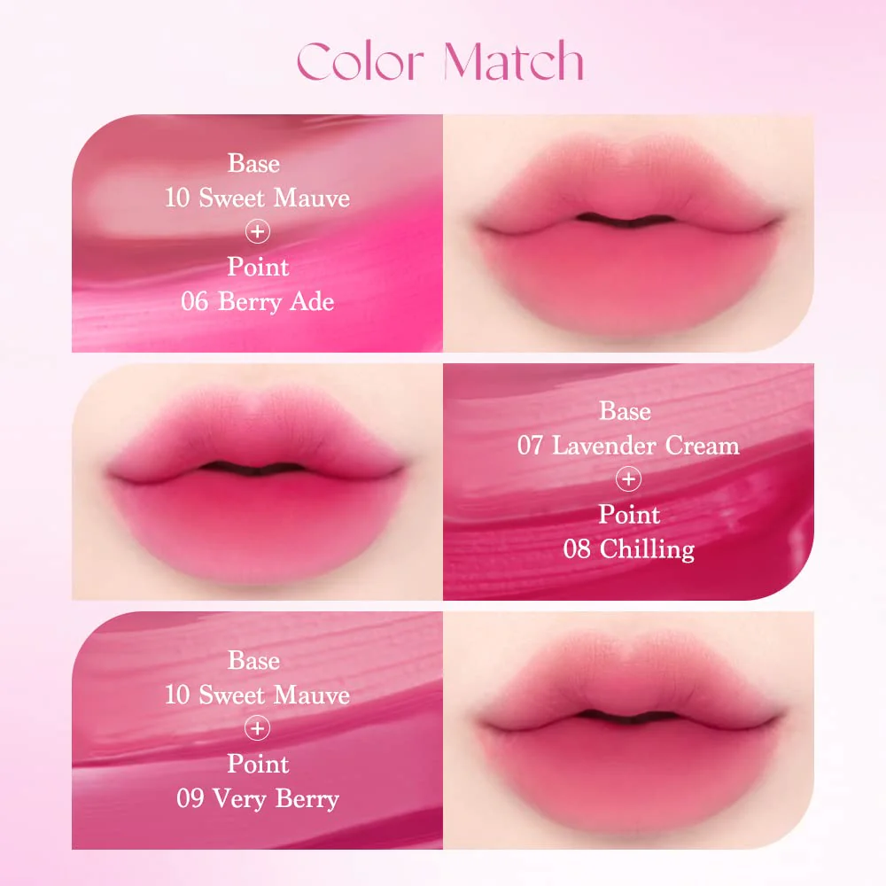 dasique Water Blur Tint #06 Berry Ade | Berry Smoothie Collection | Vegan, Cruelty-free | Watery formula transfroming into silky finish - Image 2