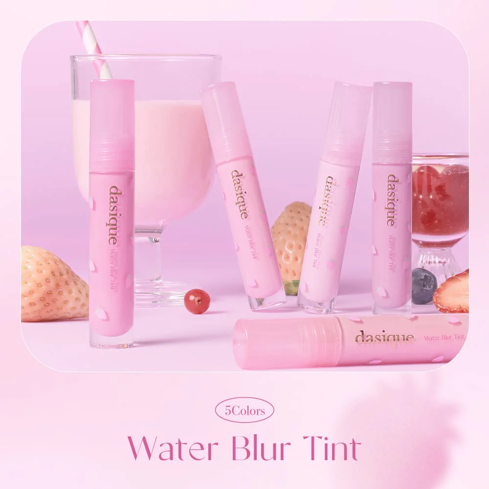 dasique Water Blur Tint #06 Berry Ade | Berry Smoothie Collection | Vegan, Cruelty-free | Watery formula transfroming into silky finish - Image 6