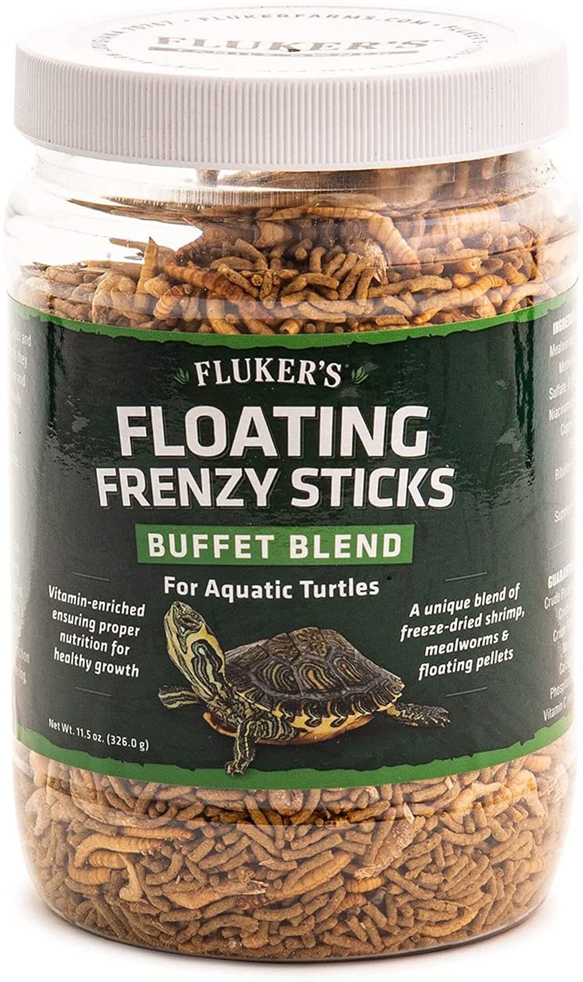 DBDPet Fluker's Buffet Blend Aquatic Turtles Floating Frenzy Sticks Freeze Dried Food 11.5oz - Includes Attached Pro-Tip Guide - Image 5