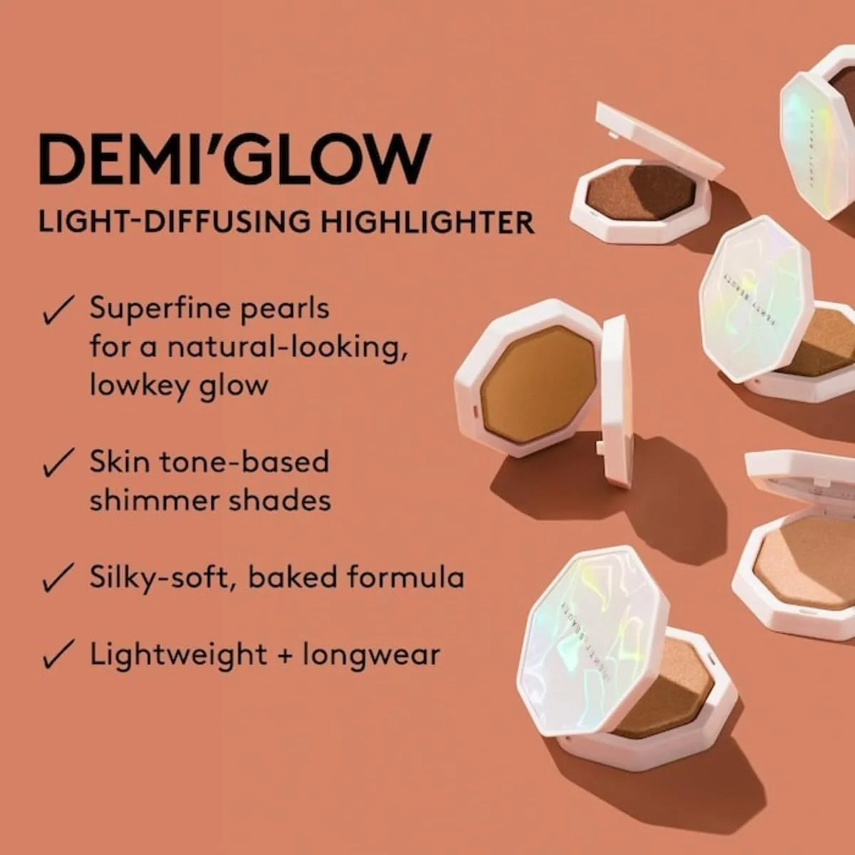 Demi'Glow Light-Diffusing Highlighter by Fenty Beauty - Image 3