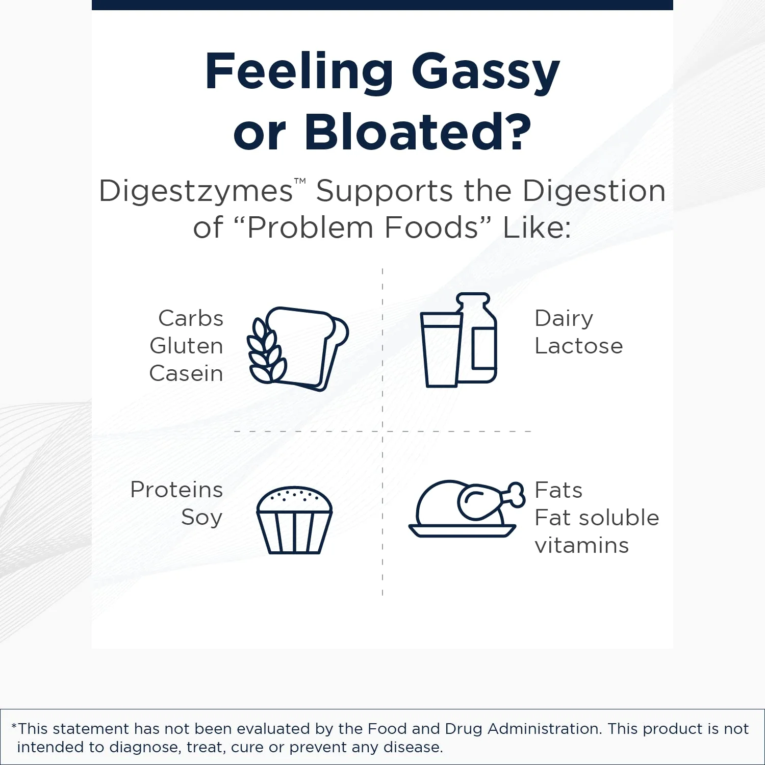 Designs for Health Digestzymes - Digestive Enzymes + Betaine Hydrochloride for Gas & Bloating Relief - Pepsin, Ox Bile, Lactase Enzyme & Lipase Enzymes for Digestion (90 Capsules) - Image 7