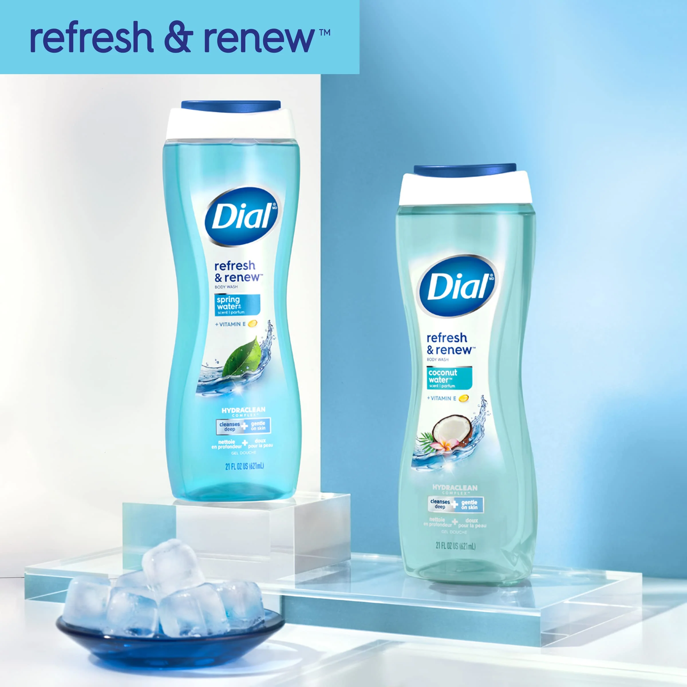 Dial Body Wash, Refresh & Renew Spring Water, 32 fl oz - Image 6
