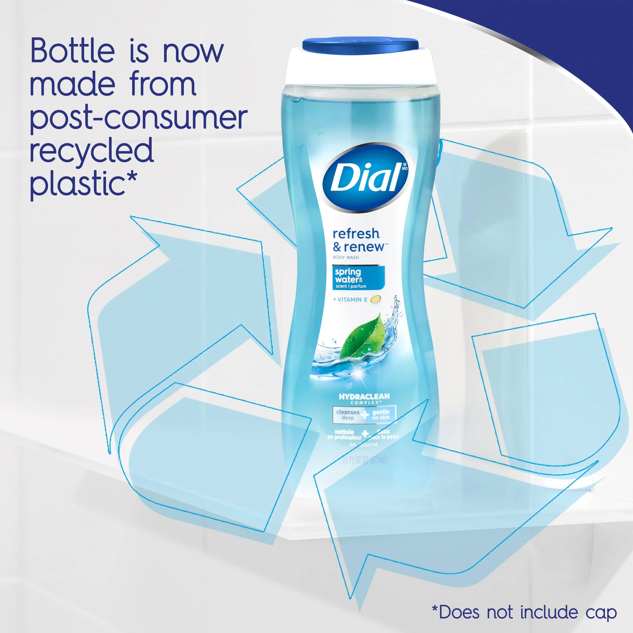 Dial Body Wash, Refresh & Renew Spring Water, 32 fl oz - Image 8