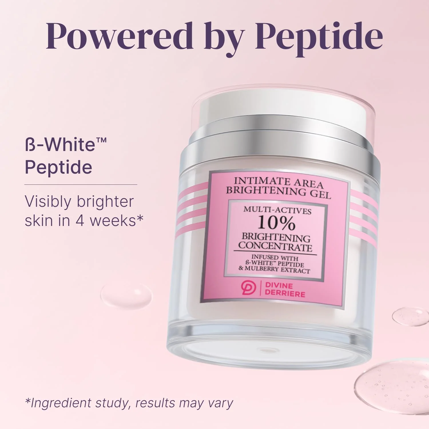 Divine Derriere Intimate Dark Spot Remover for Body, Face, Bikini and Sensitive Areas - Dark Spot Corrector Cream for Intimate Areas Contains Mulberry Extract, Alpha Arbutin, Peptide - Image 7