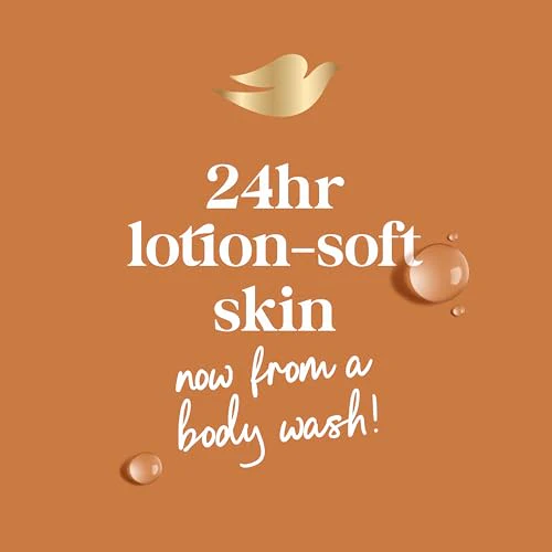 Dove Body Wash with Pump Pamper Shea Butter & Vanilla for 24hr Lotion-Soft Skin Moisturizing Skin Cleanser with No Sulfates No Parabens 30.6 oz - Image 3