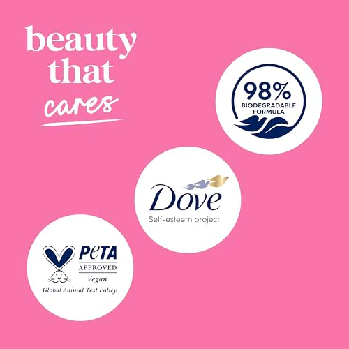Dove Body Wash with Pump Renew Peony & Rose Oil For 24hr Lotion-Soft Skin Moisturizing Skin Cleanser with No Sulfates No Parabens 30.6 Oz - Image 2