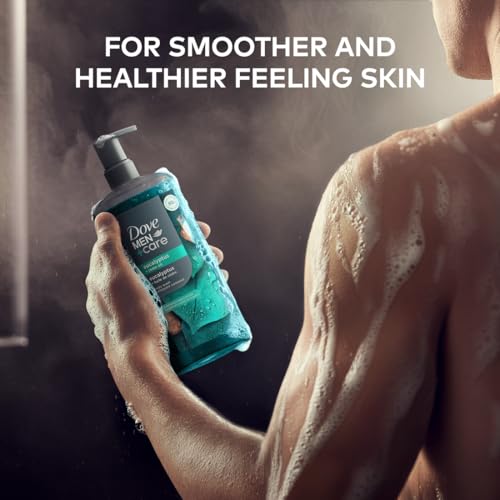DOVE MEN + CARE Body Wash Eucalyptus & Cedar Oil Plant-Based Moisturizing Body Wash for Men, 26oz - Image 7