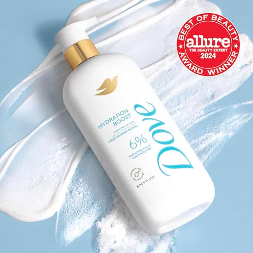 Dove Serum Body Wash Hydration Boost actively drenches dry skin with Hyaluronic Acid Serum 18.5 Fl Oz - Image 9