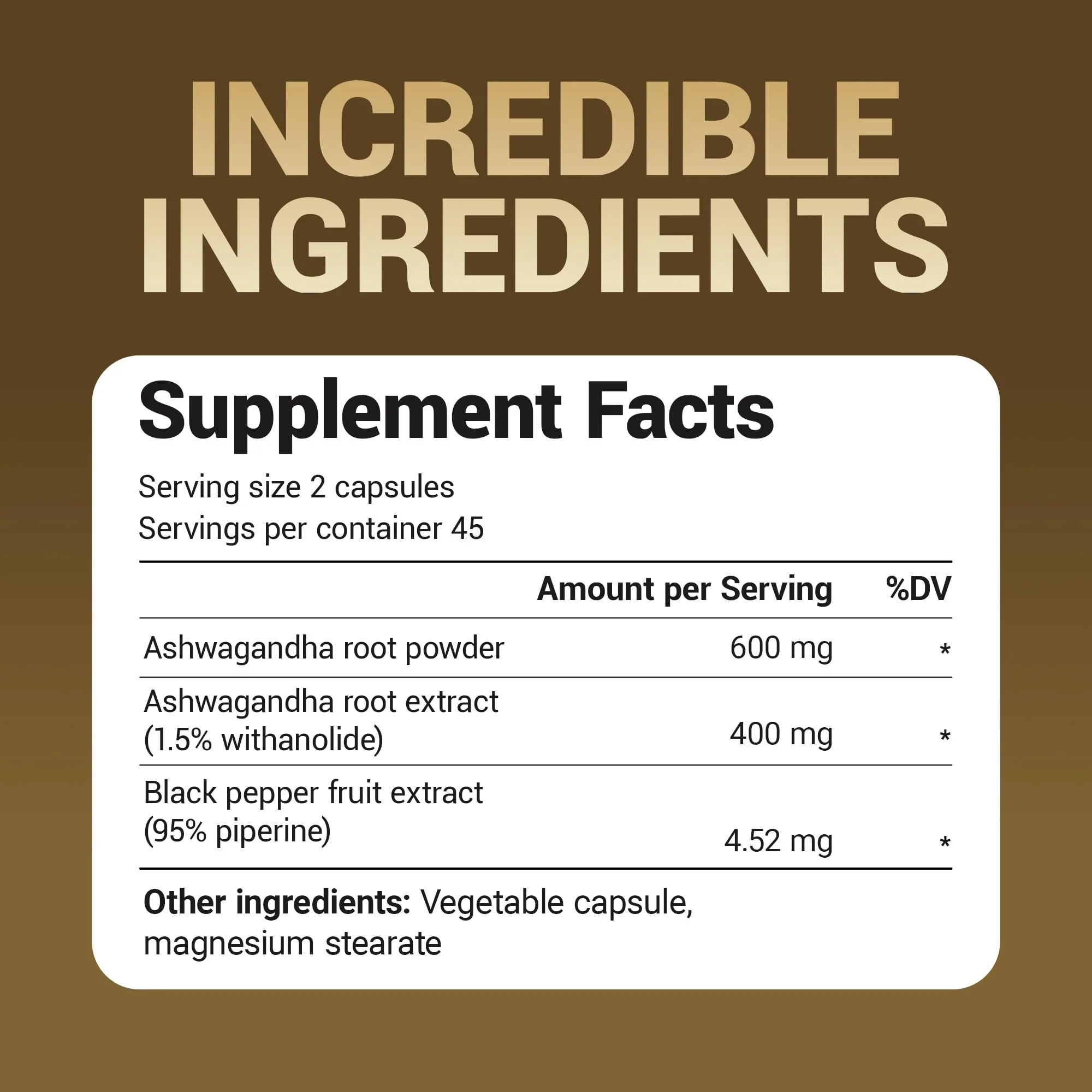 Dr. Berg Ashwagandha Capsules 1000mg - Includes Ashwagandha Root with Black Pepper from Bioperine - Ashwagandha Supplements 90 Capsules - Image 7