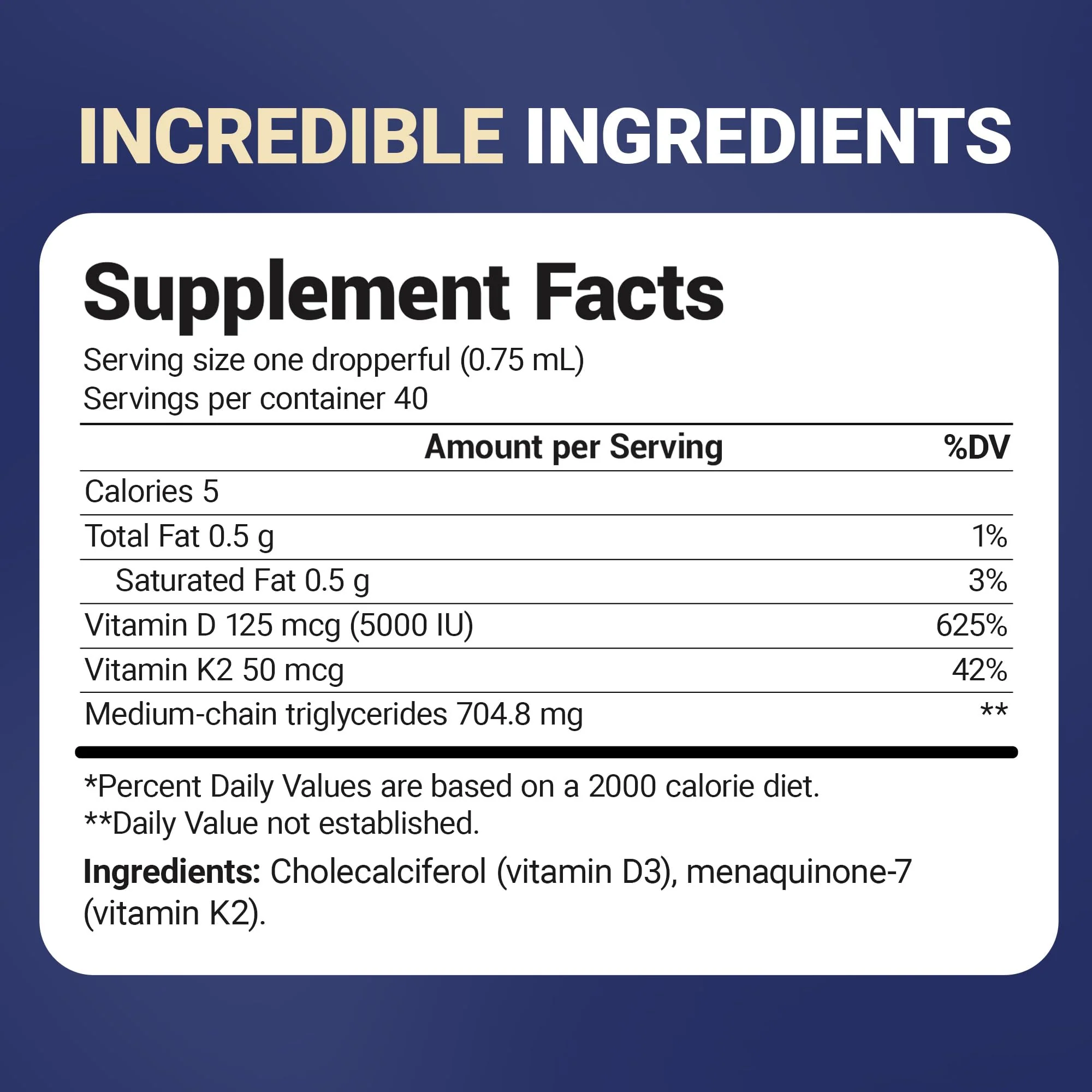 Dr. Berg Maximum Strength Vitamin D3 K2 Liquid Drops with MCT Oil – 5,000 IU Liquid Vitamin D3 with K2 – Supports Strong Bones, Heart, Energy, Immunity, and Overall Vitality* - Unflavored 1 Fl Oz - Image 4