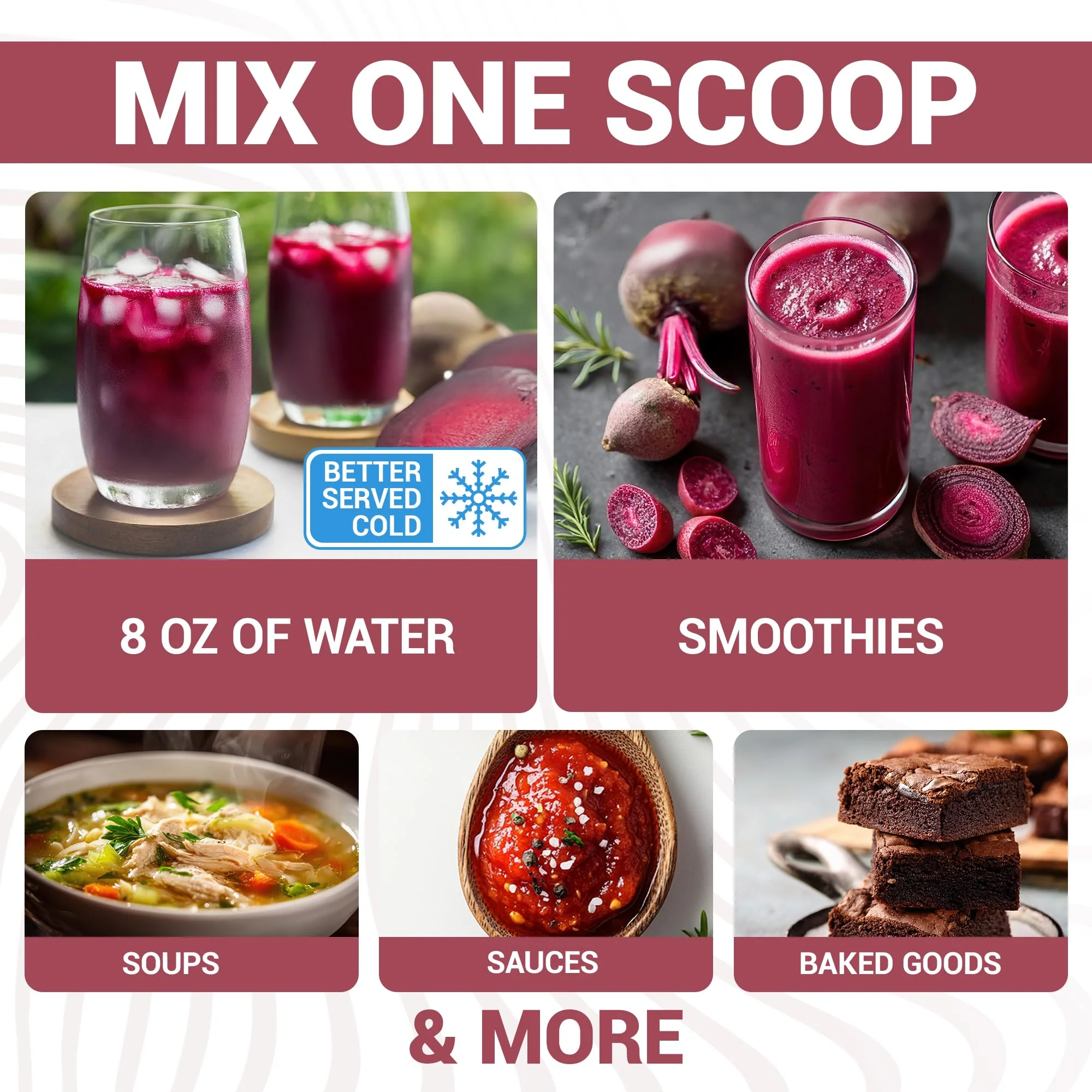 Dr. Berg Raw Organic Beet Powder from Real Earth-Grown Beets – USDA Certified Organic Beet Root Powder to Support Nitric Oxide Levels, Energy, Blood Flow, & Heart Health* – 30 Servings - Image 2