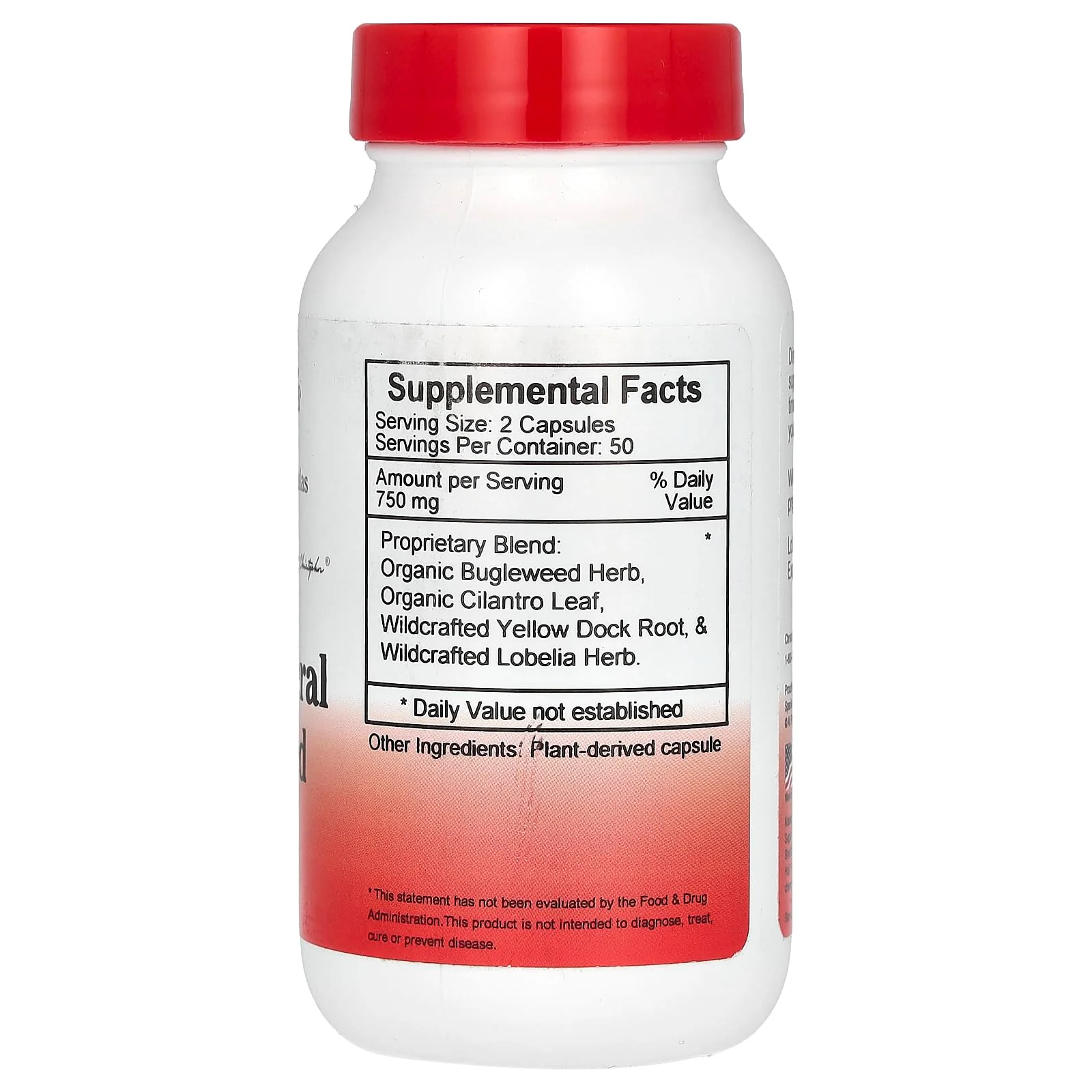 Dr. Christopher's Formulas Heavy Mineral Bugleweed Formula - 400 mg - 100 Caps - Image 3