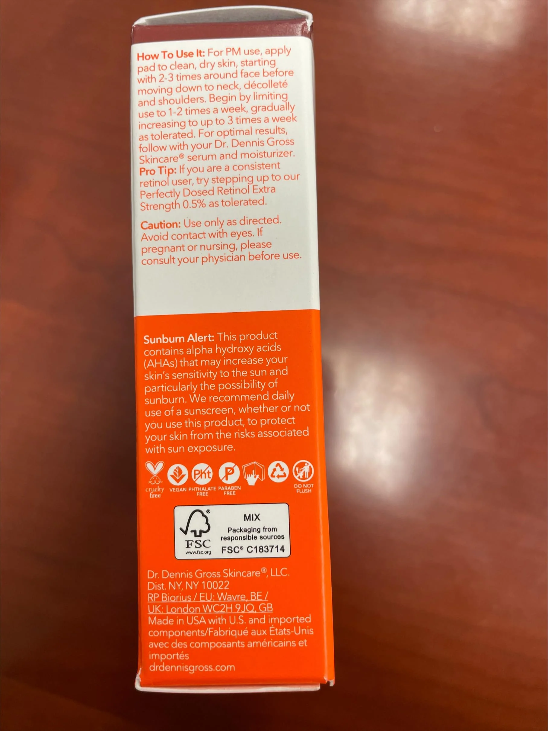 Dr Dennis Gross Advanced Retinol + Ferulic Perfectly Dosed Treatments (Universal 0.2%), 8 Pack - Image 5