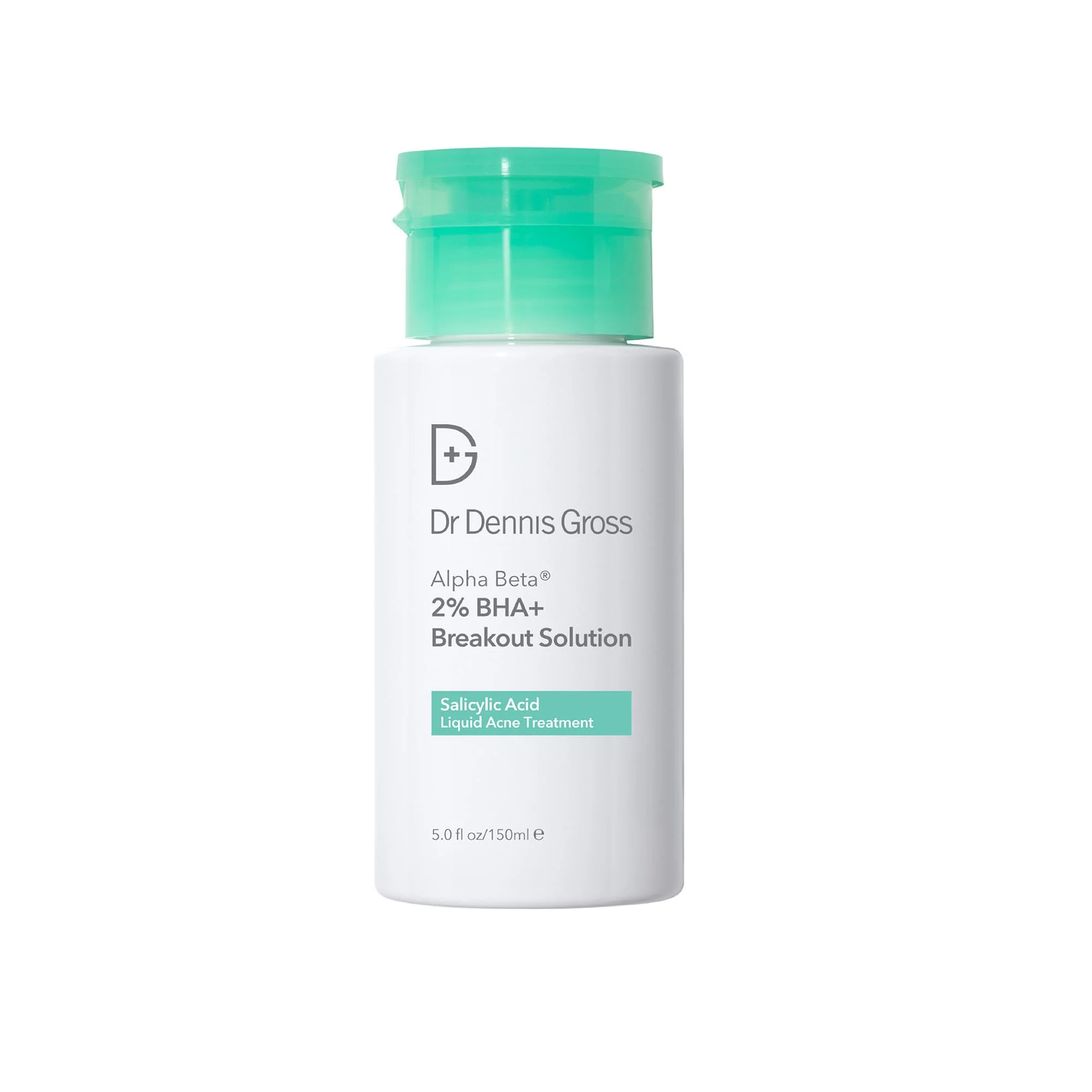 Dr Dennis Gross Alpha Beta® 2% BHA+ Breakout Solution, Minimizes Pores, Clear & Prevent Breakouts, 5 Fl Oz