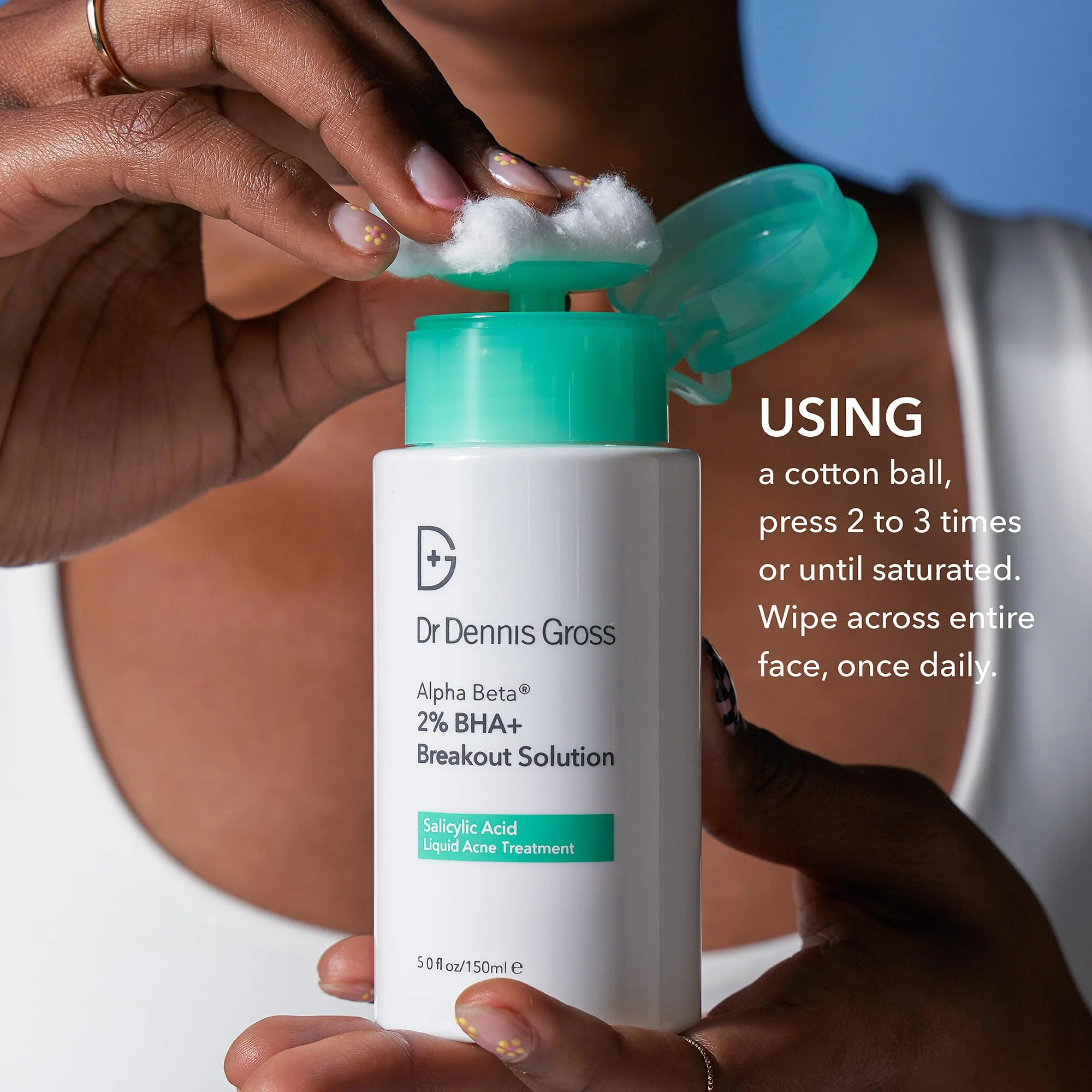 Dr Dennis Gross Alpha Beta® 2% BHA+ Breakout Solution, Minimizes Pores, Clear & Prevent Breakouts, 5 Fl Oz - Image 8