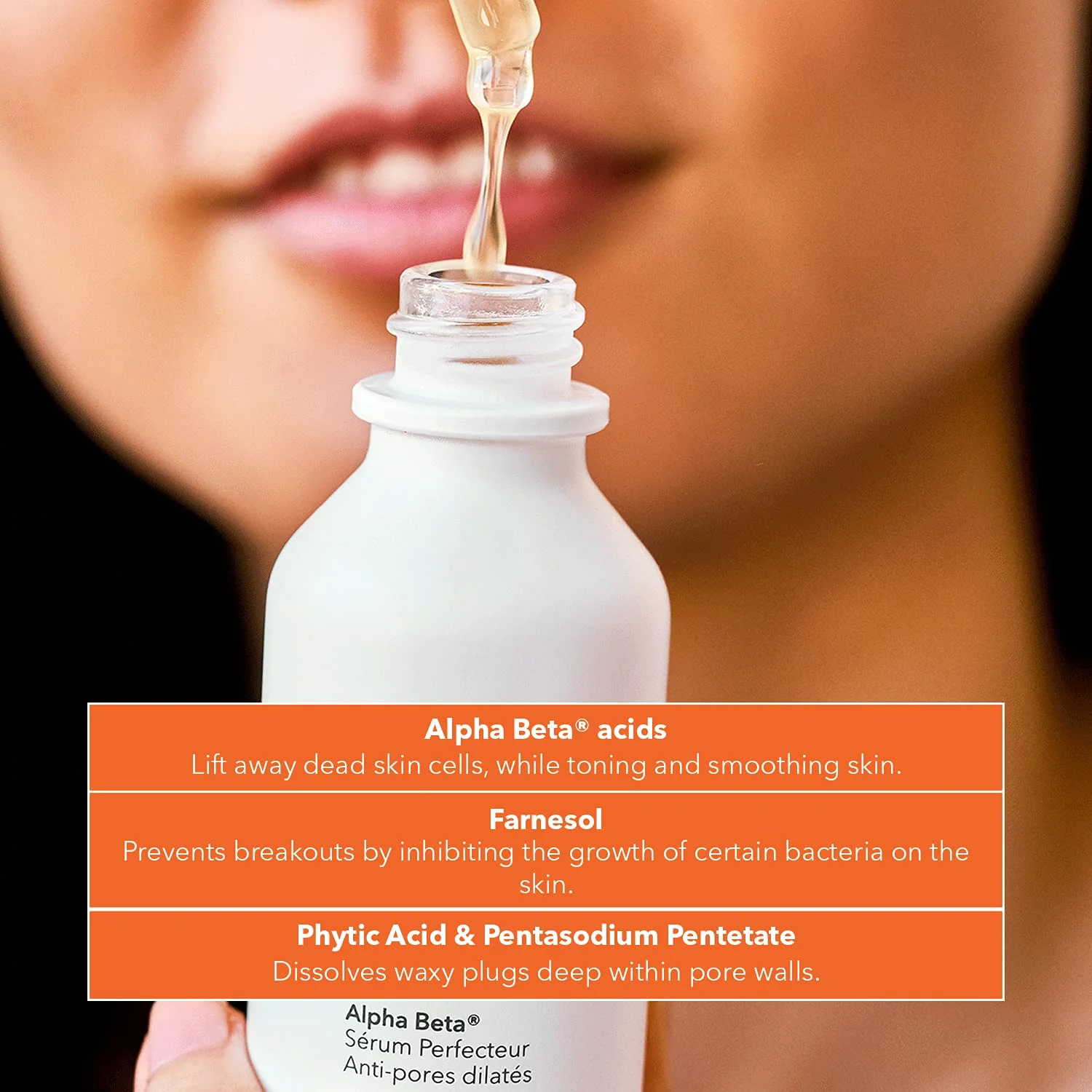 Dr. Dennis Gross Alpha Beta® Pore Perfecting & Refining Serum: for Enlarged, Clogged Pores with Excessive Oil, 1.0 fl oz - Image 4