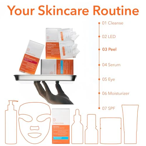 Dr. Dennis Gross Alpha Beta Ultra Gentle Daily Peel: for Dehydrated or Sensitive Skin, Uneven Tone or Texture, Fine Lines or Enlarged Pores (5 Treatments) - Image 3