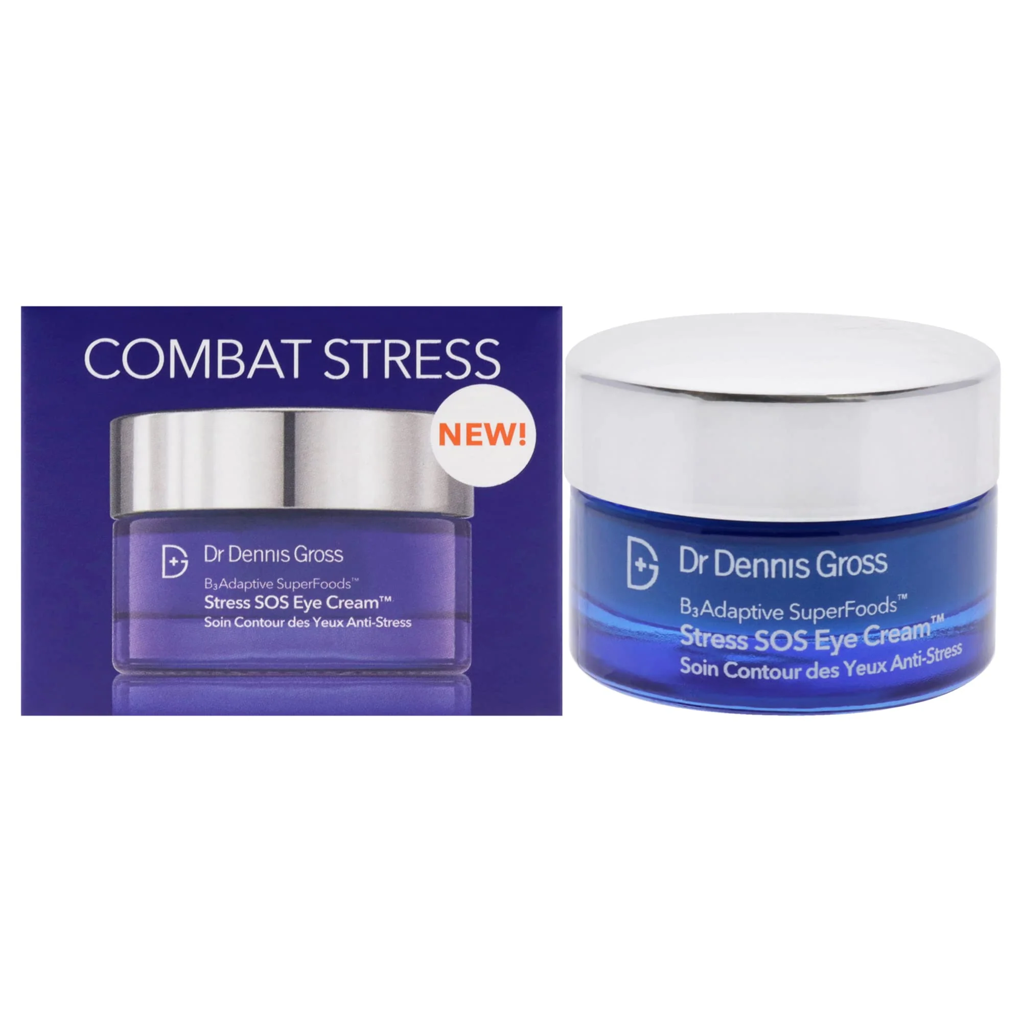 Dr Dennis Gross B3 Adaptive SuperFoods Stress Sos Eye Cream Eye Cream Unisex 0.5 oz