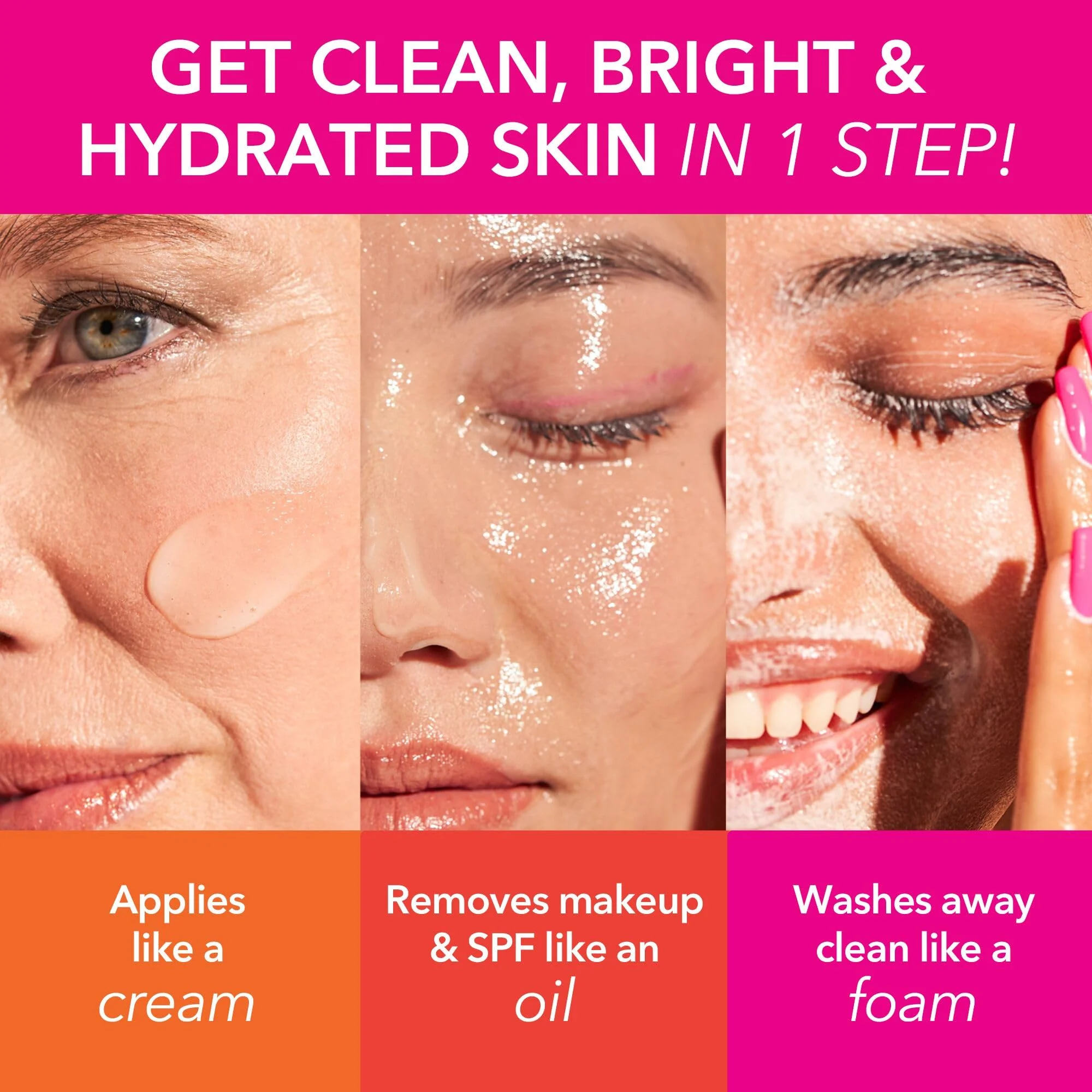 Dr Dennis Gross Vitamin C Lactic Creamy Cleansing Oil, Removes Makeup & SPF, 6 Fl Oz - Image 7