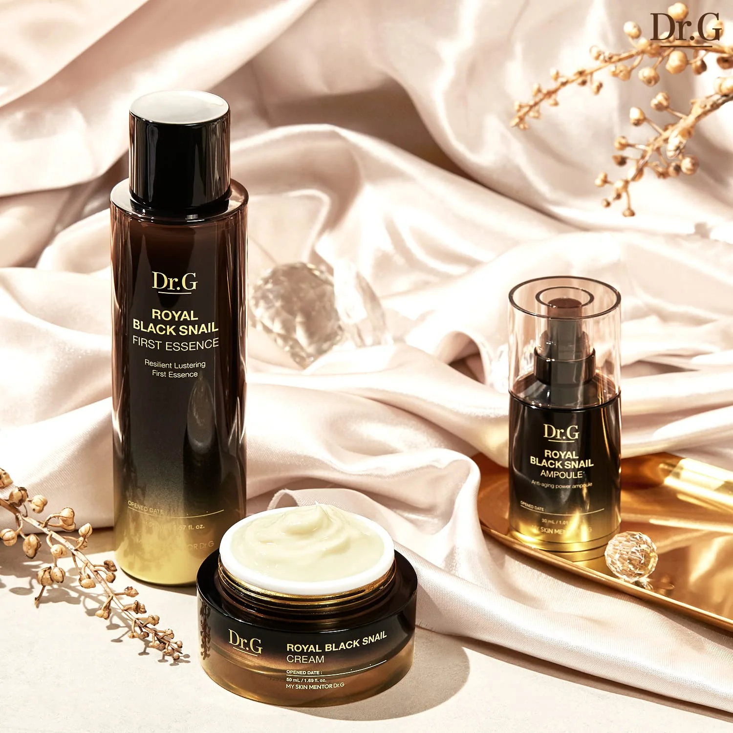 Dr.G Royal Black Snail Ampoule, 30ml - KBeauty, Serum Korean, Serum for Face Korean, K Beauty Korean Skincare, Coreano, Ampoule Korean Skin Care - Image 4