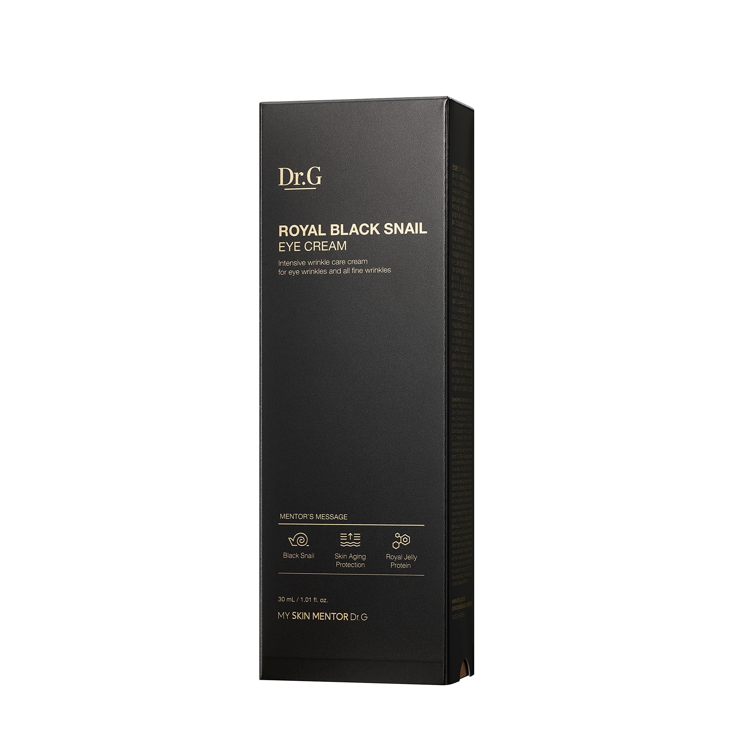 Dr.G Royal Black Snail Korean Eye Cream for Dark Circles Under Eye Treatment, 30ml - Korean Eye Serum, Korean Skin Care Eye Cream Anti Aging, Korean Under Eye Cream Korean, Korean Skincare, Kbeauty - Image 2