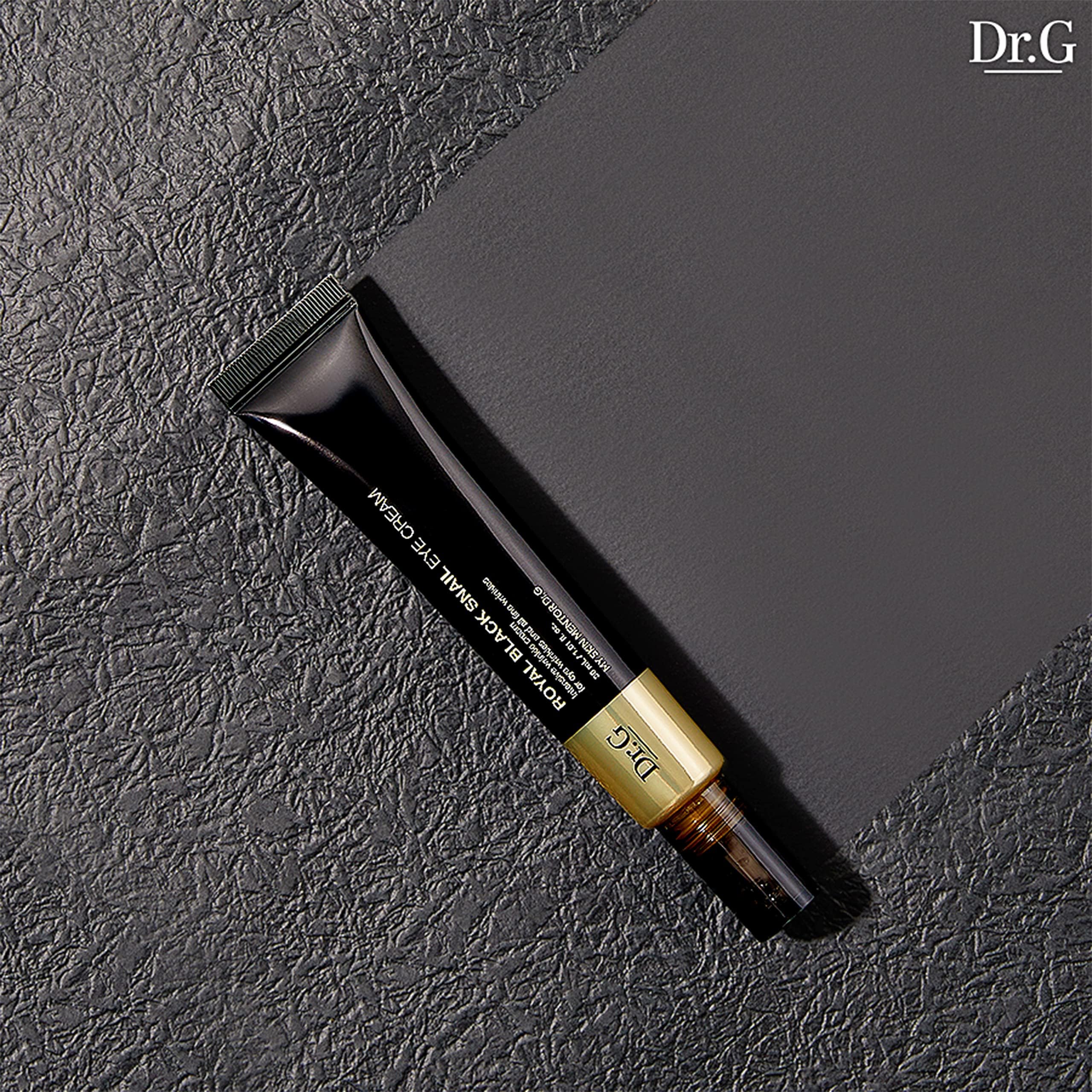 Dr.G Royal Black Snail Korean Eye Cream for Dark Circles Under Eye Treatment, 30ml - Korean Eye Serum, Korean Skin Care Eye Cream Anti Aging, Korean Under Eye Cream Korean, Korean Skincare, Kbeauty - Image 5