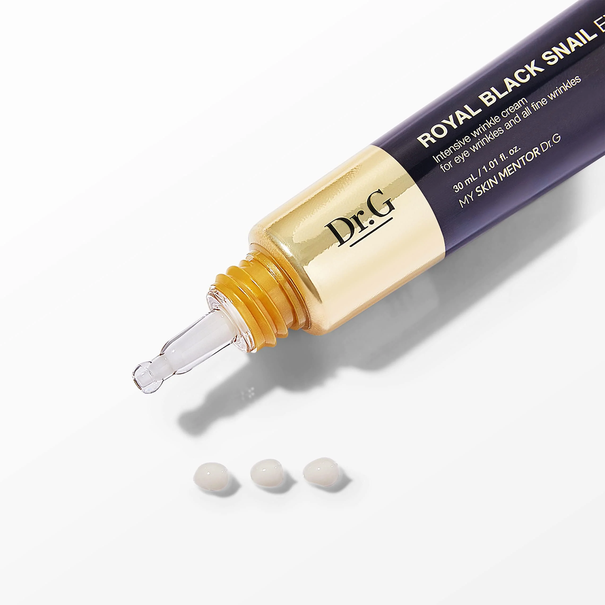 Dr.G Royal Black Snail Korean Eye Cream for Dark Circles Under Eye Treatment, 30ml - Korean Eye Serum, Korean Skin Care Eye Cream Anti Aging, Korean Under Eye Cream Korean, Korean Skincare, Kbeauty - Image 8