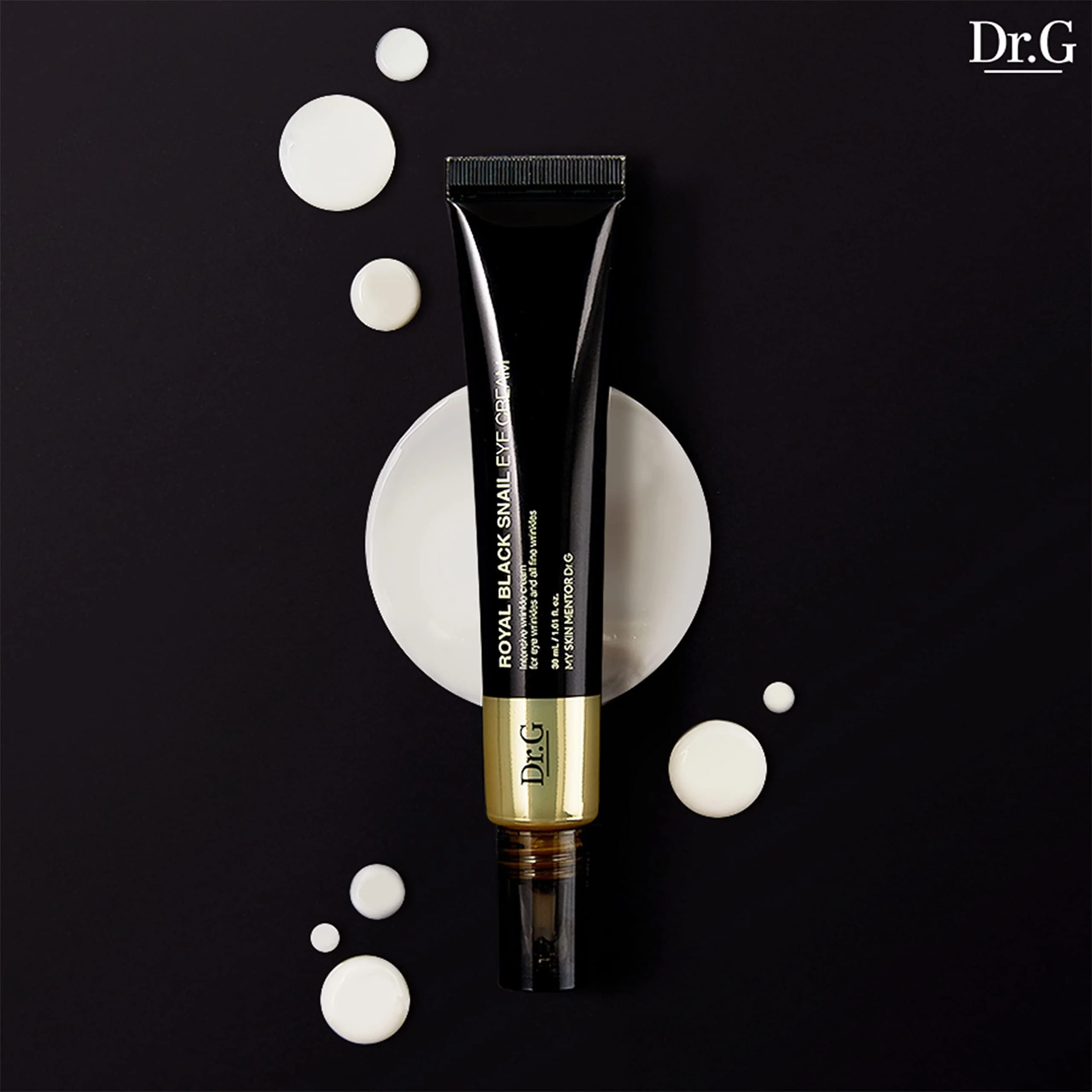 Dr.G Royal Black Snail Korean Eye Cream for Dark Circles Under Eye Treatment, 30ml - Korean Eye Serum, Korean Skin Care Eye Cream Anti Aging, Korean Under Eye Cream Korean, Korean Skincare, Kbeauty - Image 9