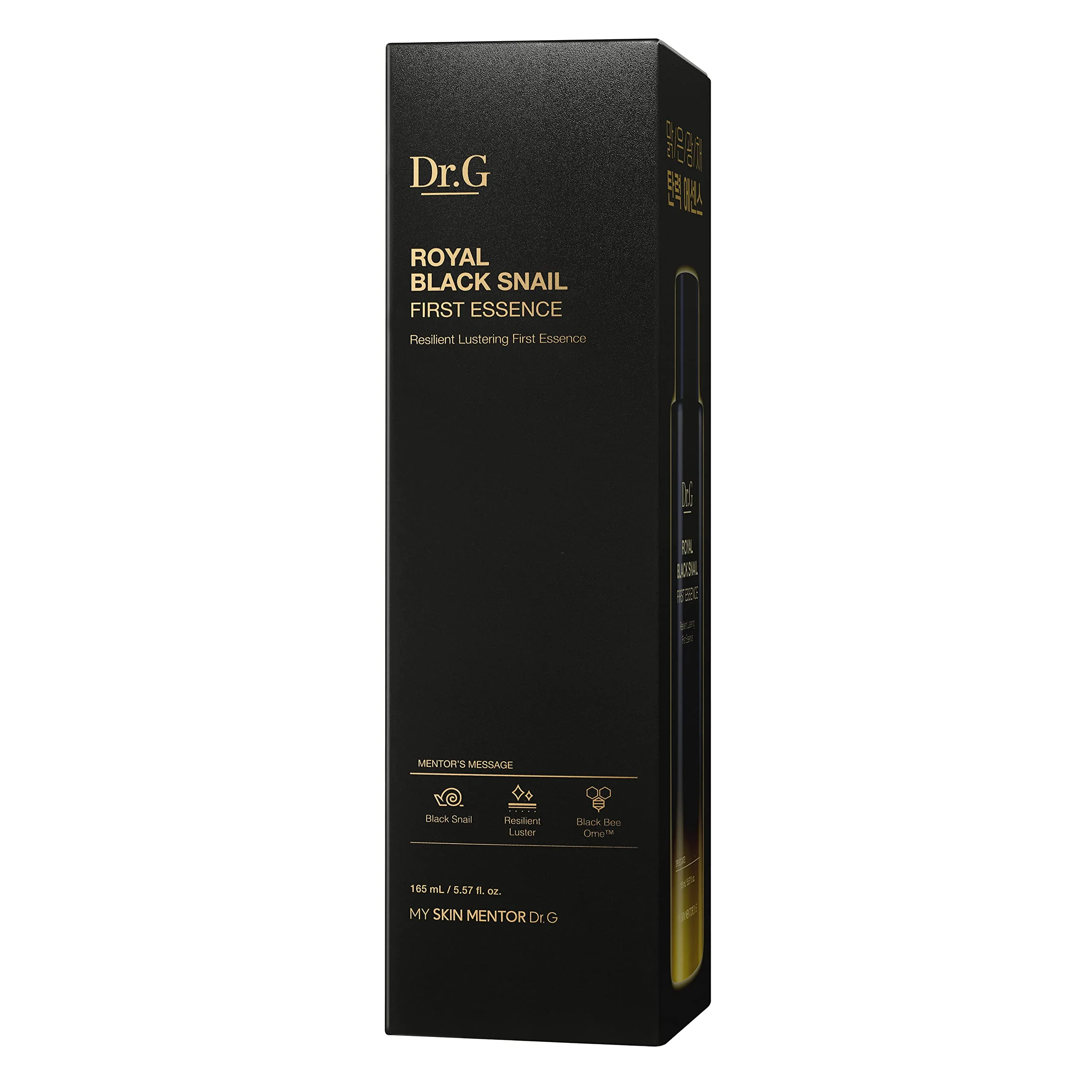 Dr.G Royal Black Snail Mucin Essence, 165ml - Korean Essence Skincare, Korean Skin Care Moisturizer, Snail Mucin Moisturizer, Snail Mucin Serum, Snail Serum, Korean Moisturizer for Dry Skin, Kbeauty - Image 4