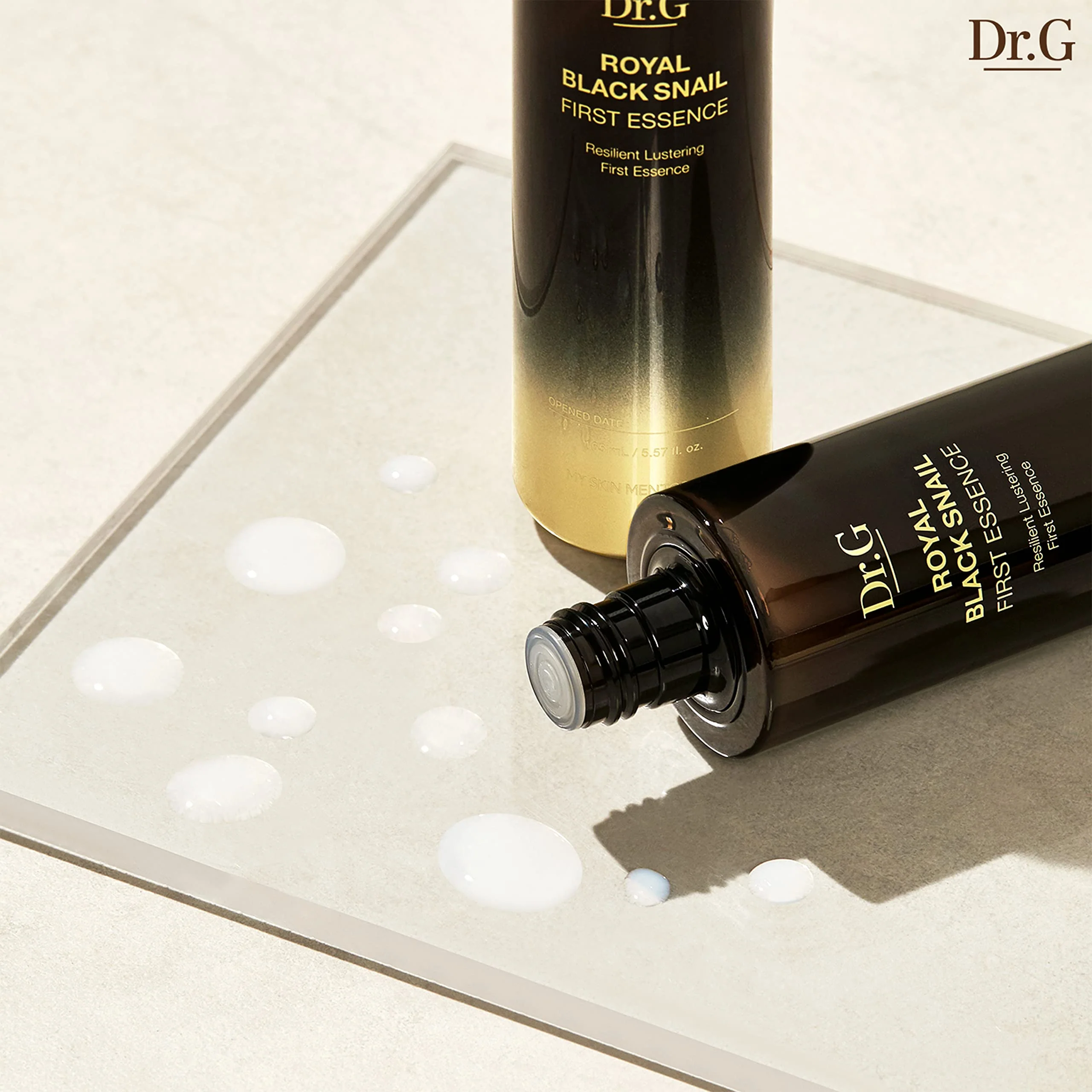 Dr.G Royal Black Snail Mucin Essence, 165ml - Korean Essence Skincare, Korean Skin Care Moisturizer, Snail Mucin Moisturizer, Snail Mucin Serum, Snail Serum, Korean Moisturizer for Dry Skin, Kbeauty - Image 7