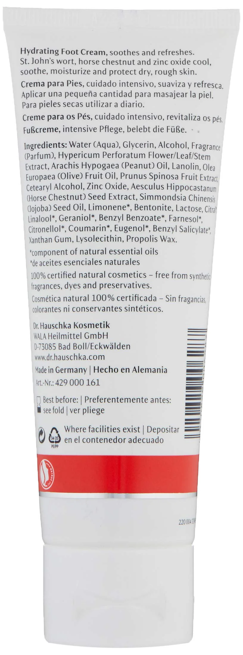 Dr. Hauschka Hydrating Foot Cream, 2.5 Fl Oz - Image 3