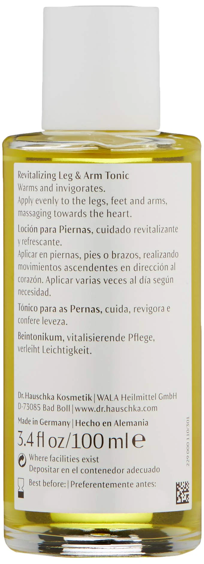 Dr. Hauschka Revitalizing Leg And Arm Tonic, 3.4 Fl Oz - Image 5