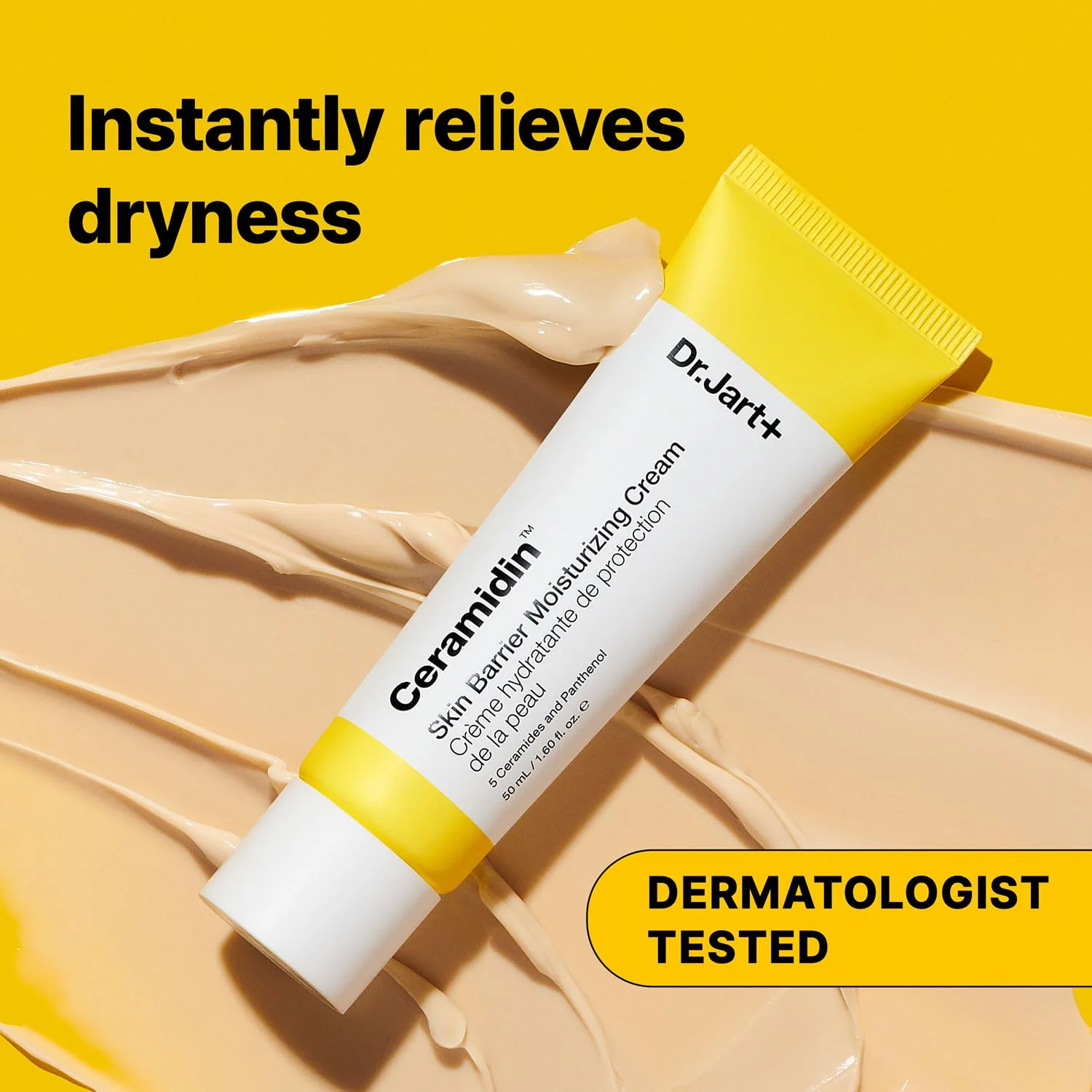 Dr.Jart+ Ceramidin Skin Barrier Korean Face Cream Moisturizer with Ceramides and Panthenol | Korean Skin Care, 1.69 Fl Oz - Image 7