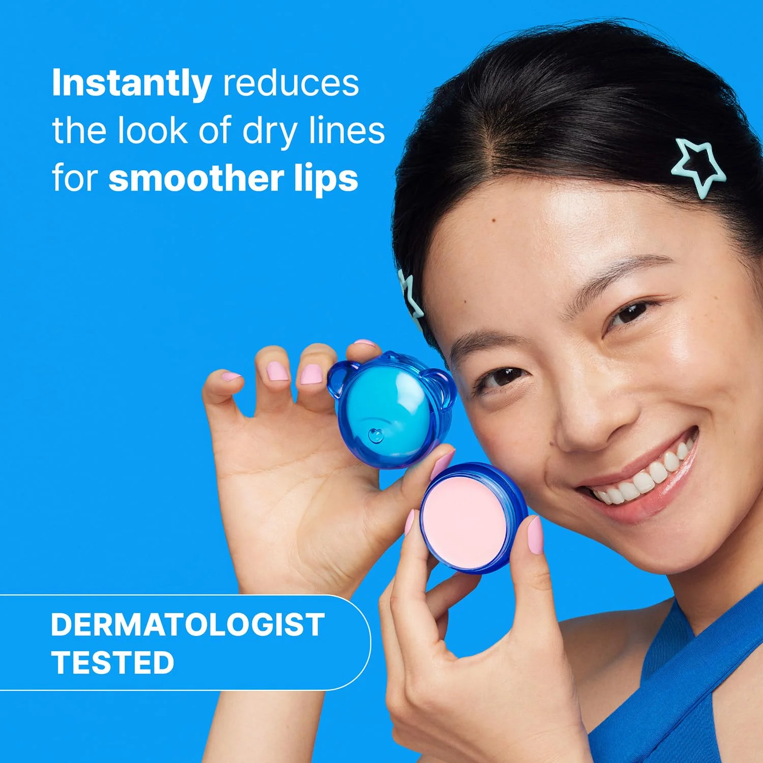 Dr.Jart+ Vital Hydra Solution Jelly Bear Korean Lip Mask Overnight with Hyaluronic Acid, Clear and Fragrance Free | Korean Skin Care, 0.59 oz. - Image 6