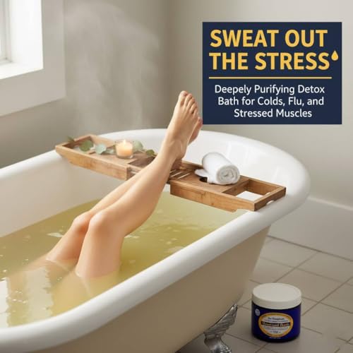 Dr. Singha's Mustard Bath Salts - 8 oz Herbal Bath Soak with Essential Oils for a Relaxing and Rejuvenating Experience - Made in USA - Image 9