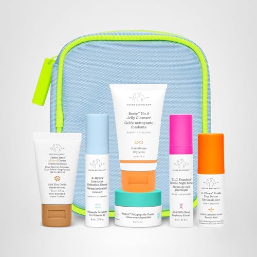 Drunk Elephant The Littles 7.0 Kit - 6 Travel-Friendly A.M. and P.M. Essentials - Clean Clinical Skincare - Cruelty-Free - Dermatologist-Tested - Free of Essential Oils, Silicones, and Fragrance - Image 2