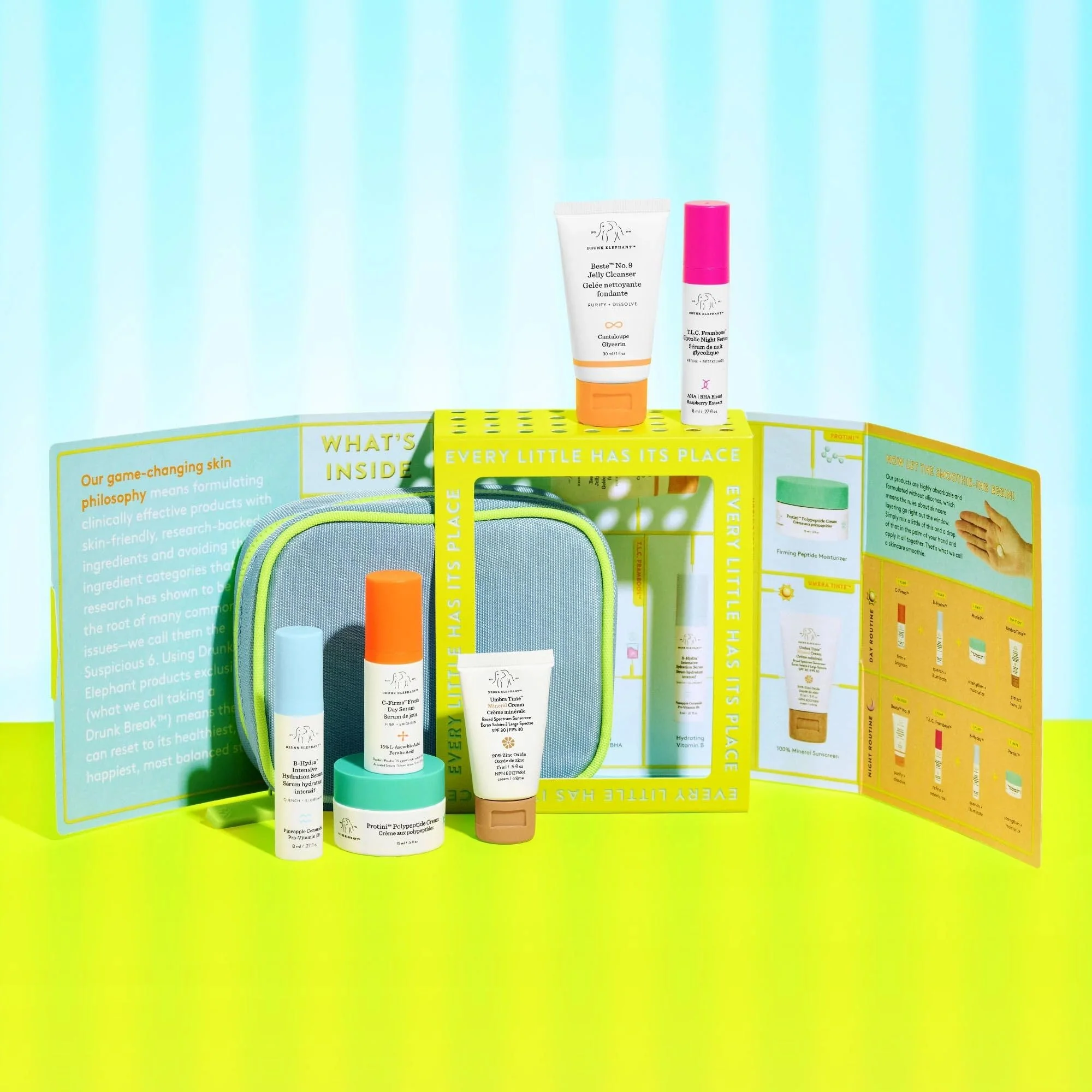 Drunk Elephant The Littles 7.0 Kit - 6 Travel-Friendly A.M. and P.M. Essentials - Clean Clinical Skincare - Cruelty-Free - Dermatologist-Tested - Free of Essential Oils, Silicones, and Fragrance - Image 7