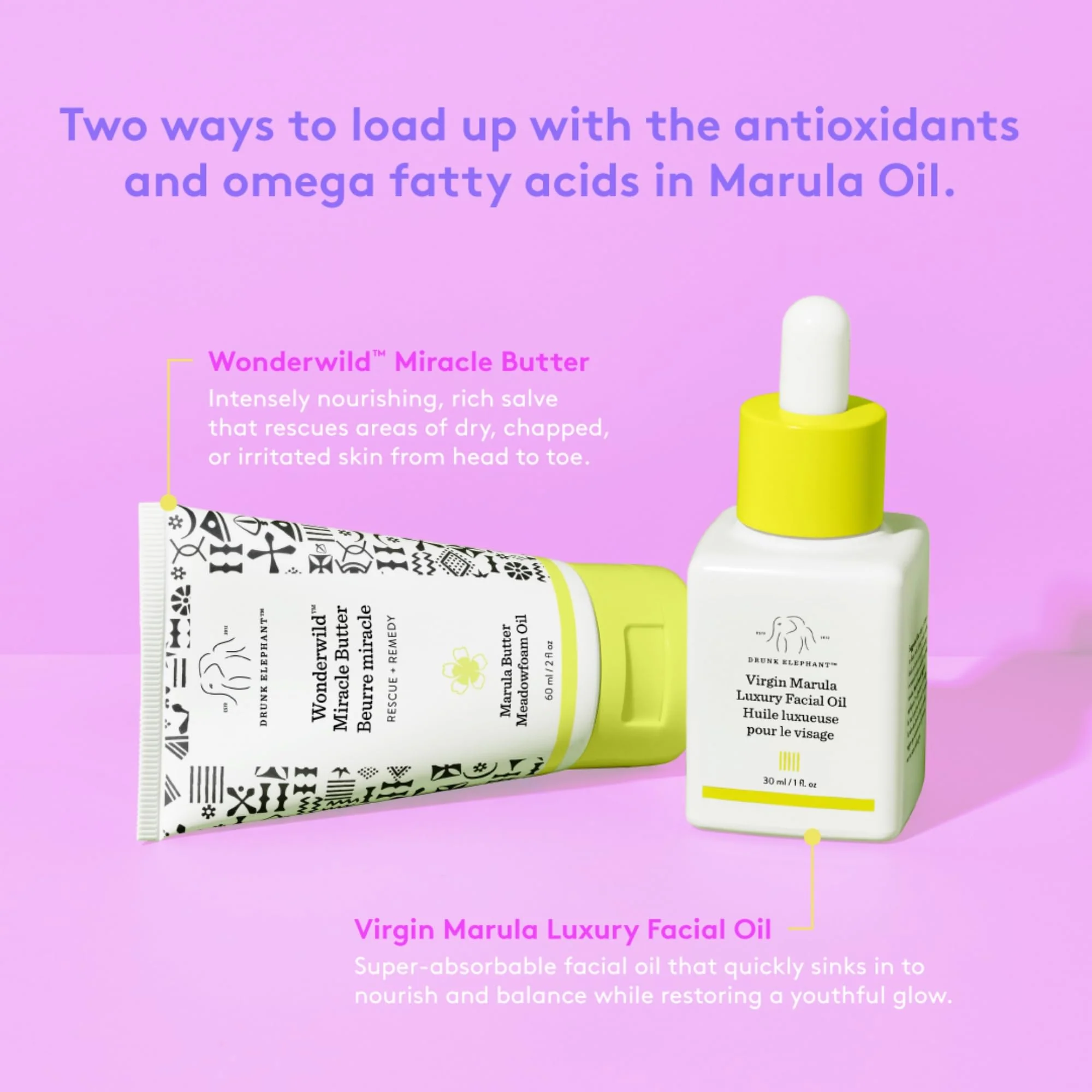 Drunk Elephant Wonderwild Miracle Butter - 60 ml/2 fl oz - Ultra-Luxe Skin Salve - Clean Clinical Skincare - Cruelty-Free - Free of Essential Oils, Silicones, and Fragrance - Image 2