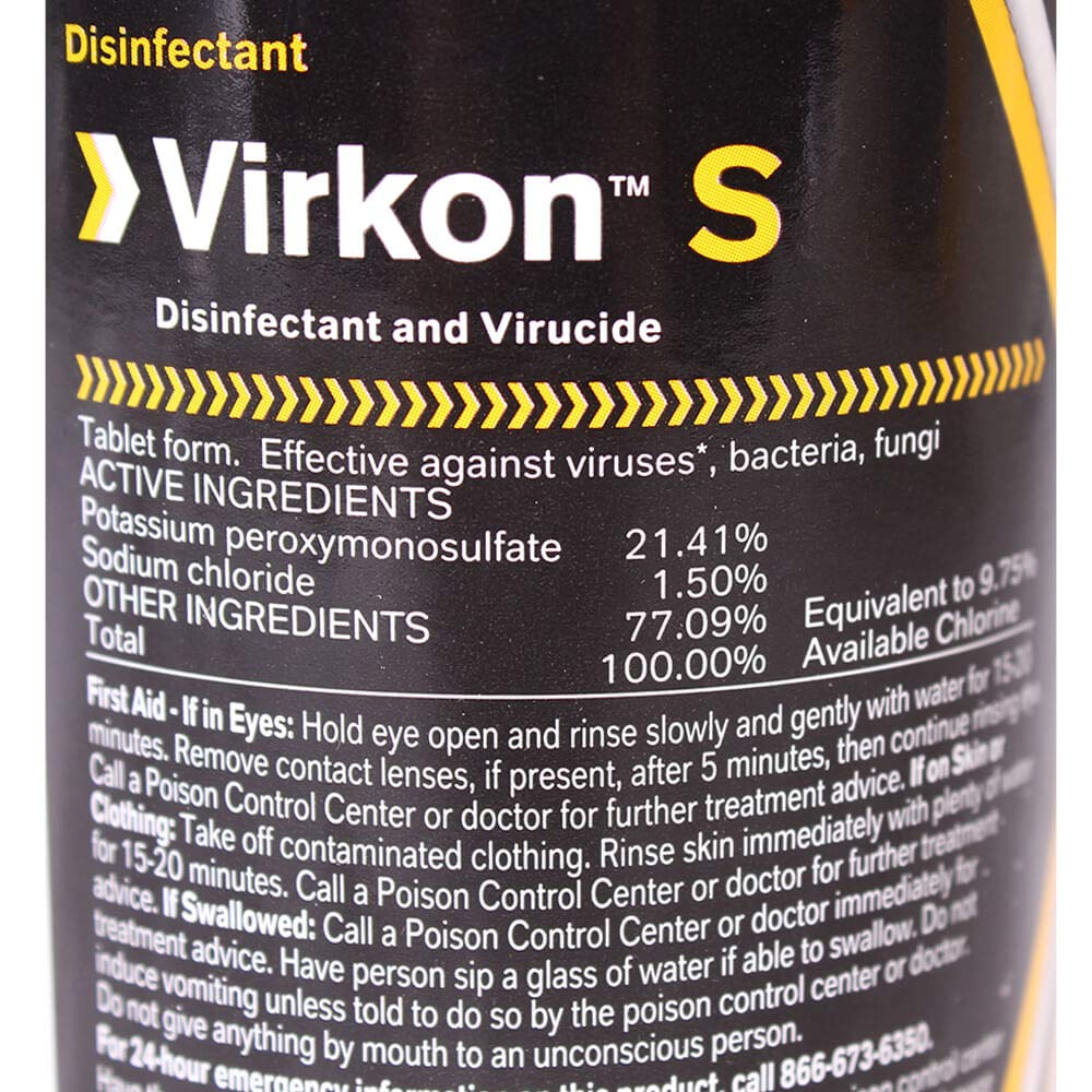DuPont Virkon S, 9 oz, 50 Tablets - Image 3
