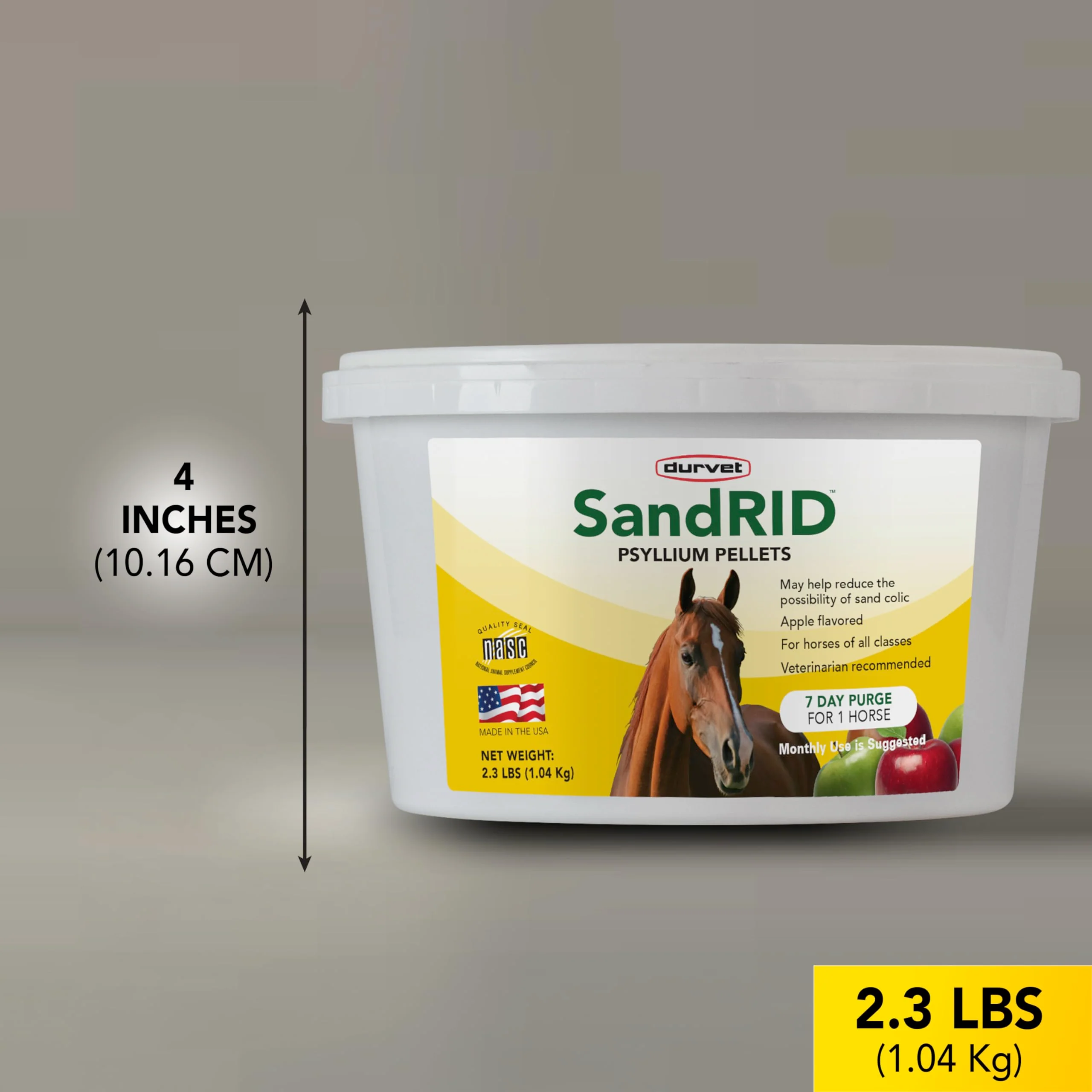 Durvet/Equine 699696 Sandrid Psyllium Pellets Value Pack for Equine, 2.3 lb - Image 3