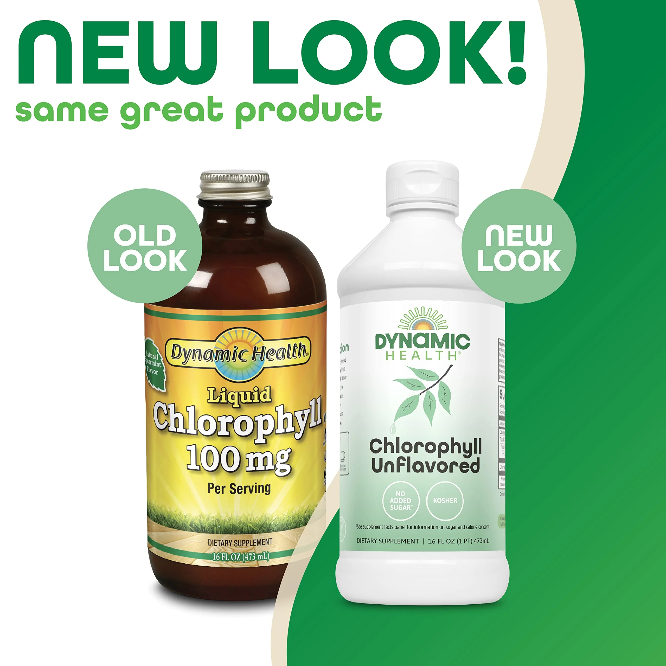 Dynamic Health Liquid Chlorophyll Unflavored 100 mg, Sodium Copper Chlorophyllins with Alfalfa and Mulberry Leaves, Plant Cleanse and Deodorizing, No Added Sugar, 16 Fl Oz - Image 6