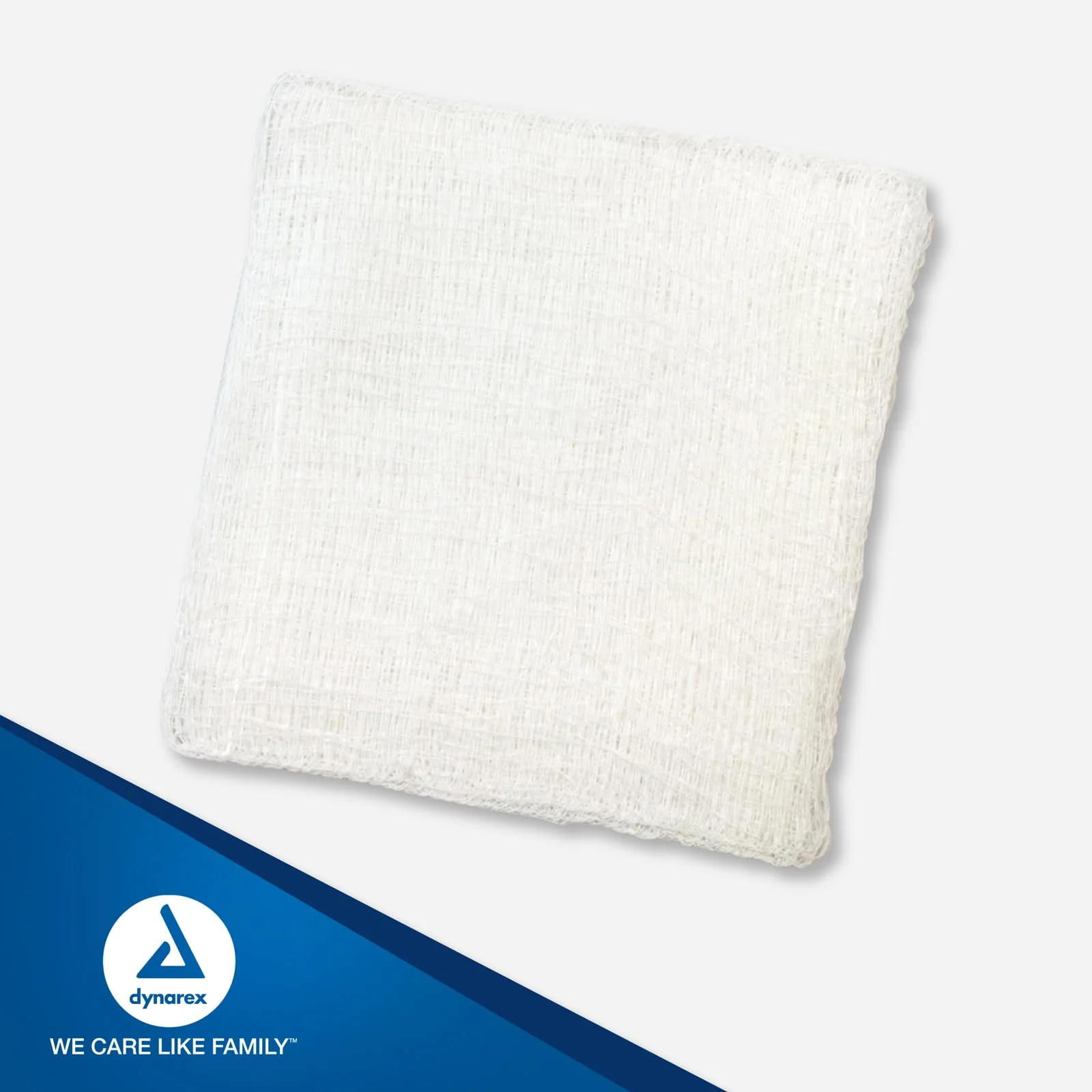 DYNAREX Gauze Sponge 100% Cotton 8-ply 2 x 2" Square (#3222, Sold Per Box) - Image 3