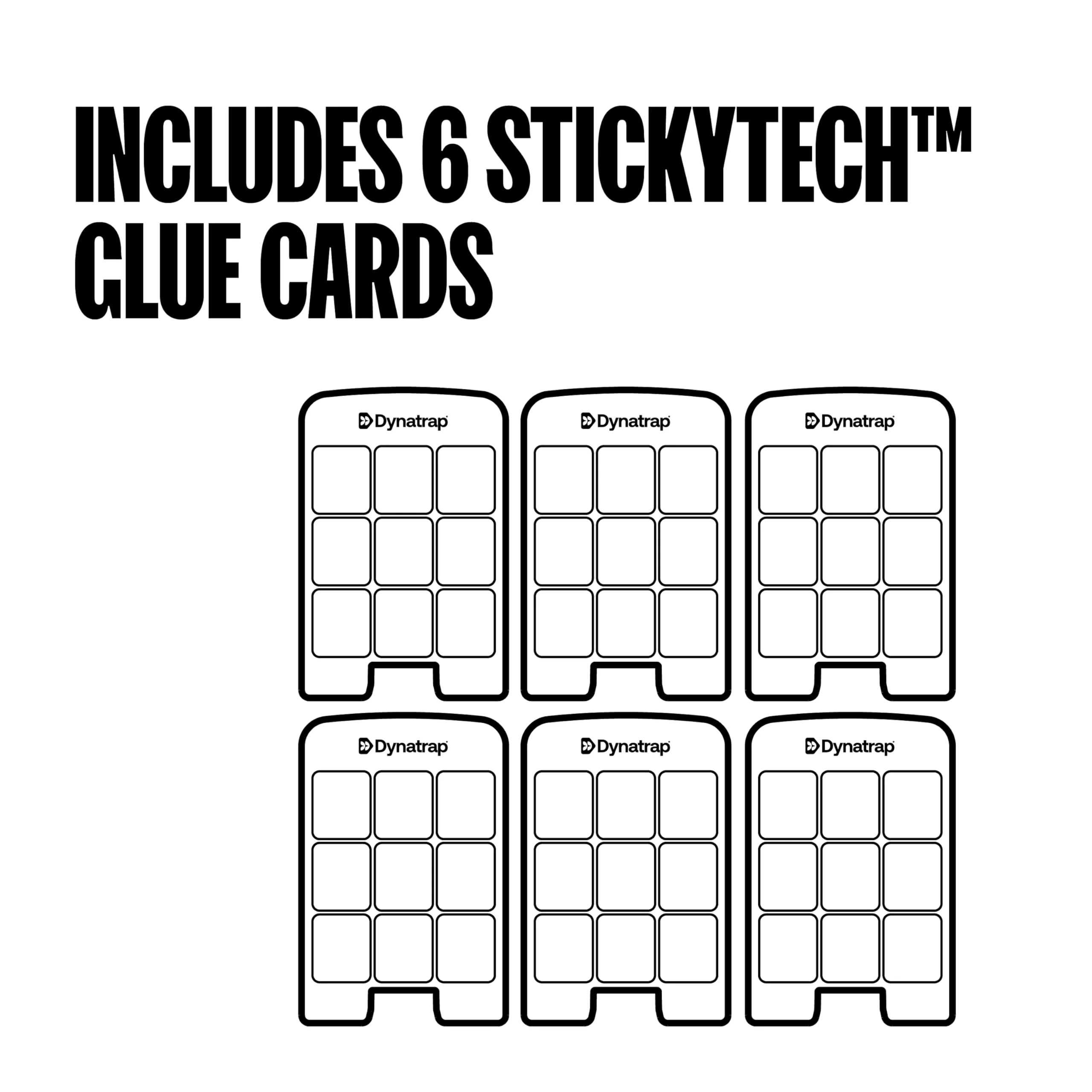 Dynatrap Glue Card Refills for Indoor Dynatrap Fly Trap Models DT3007 and DT3007W - 6 Glue Cards - 23007 - Discreet Indoor Insect Control - Includes 6 Official Refills - Image 8