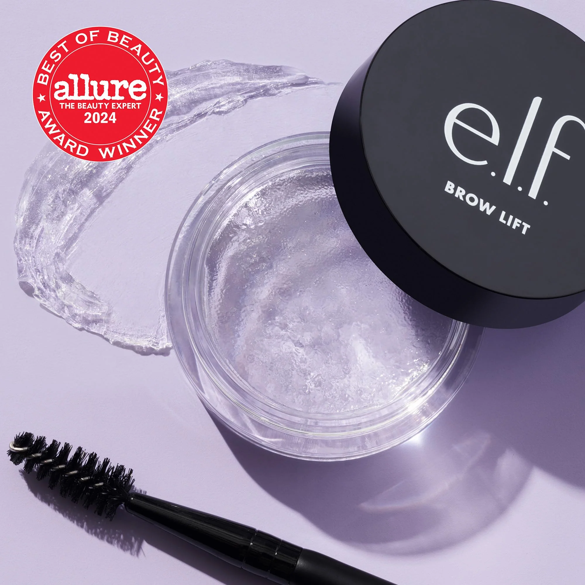 e.l.f. Brow Lift, Clear Eyebrow Shaping Wax For Holding Brows In Place, Creates A Fluffy Feathered Look, Vegan & Cruelty-Free, Clear - Image 8