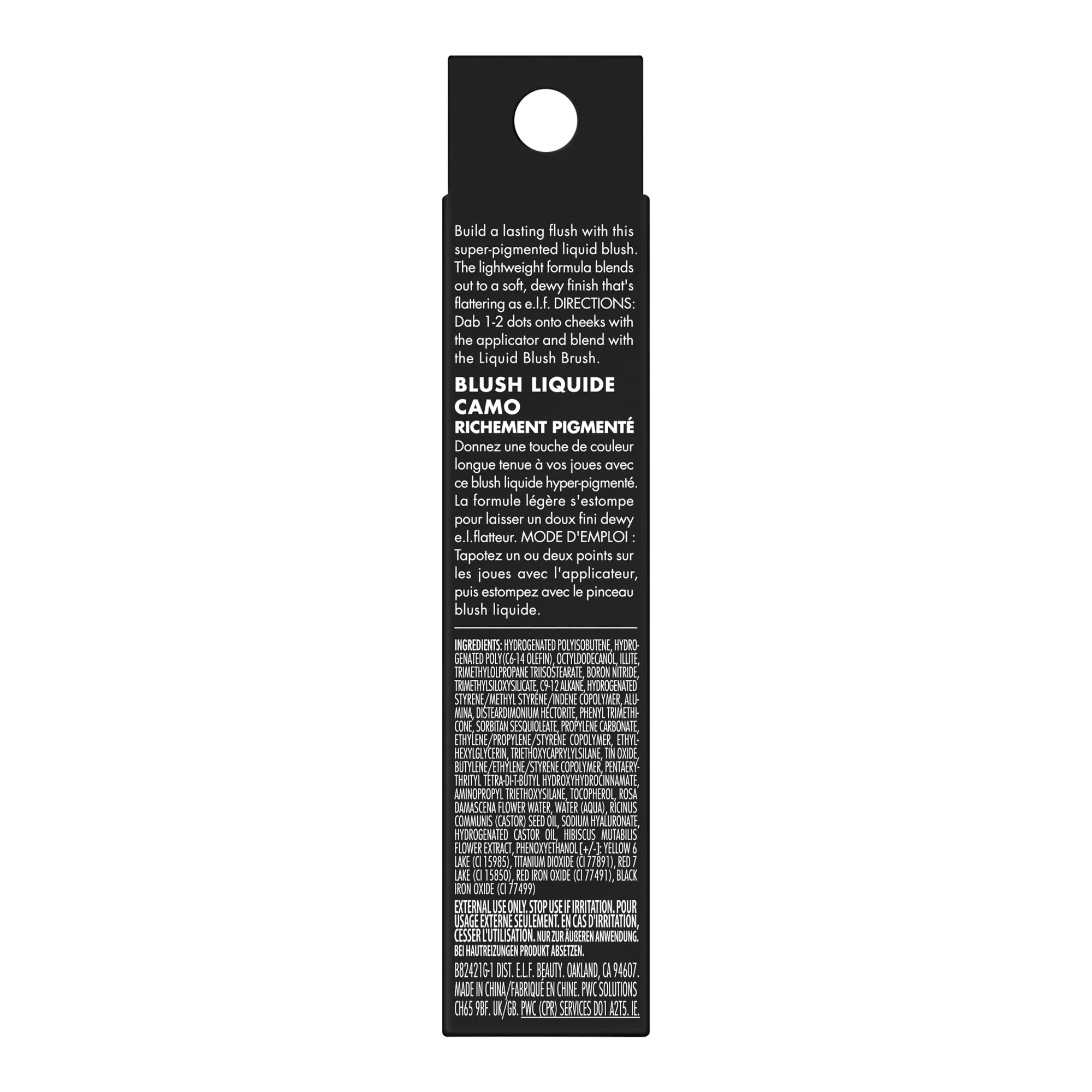 e.l.f. Camo Liquid Blush, Long-lasting Liquid Blush For High-pigment Color, Creates A Soft, Dewy Finish, Vegan & Cruelty-free, Berry Well - Image 2