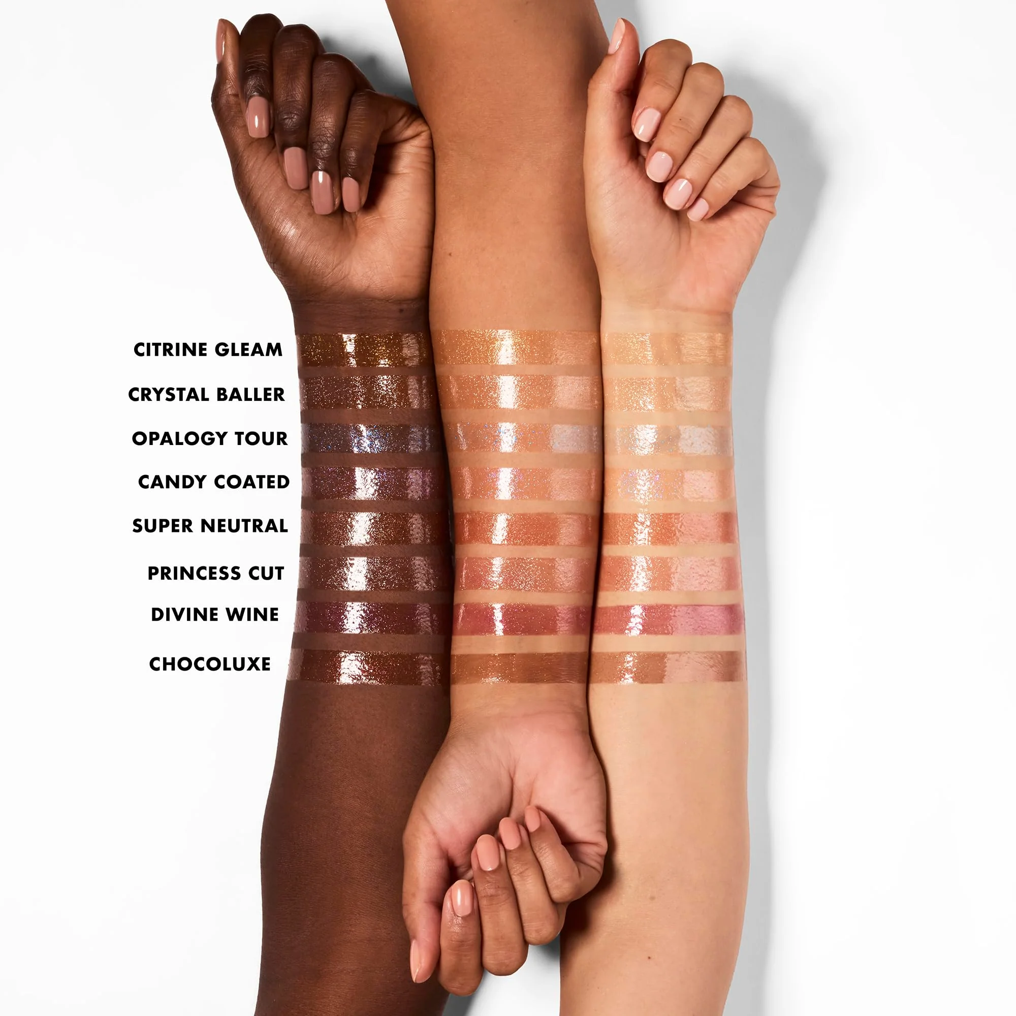 e.l.f. Glow Reviver Lip Oil, Nourishing and Hydrating with High-Shine Glimmer Finish & Sheer Wash Of Color, Minty Scent, Non-Sticky, Vegan & Cruelty-free, Citrine Gleam - Image 3