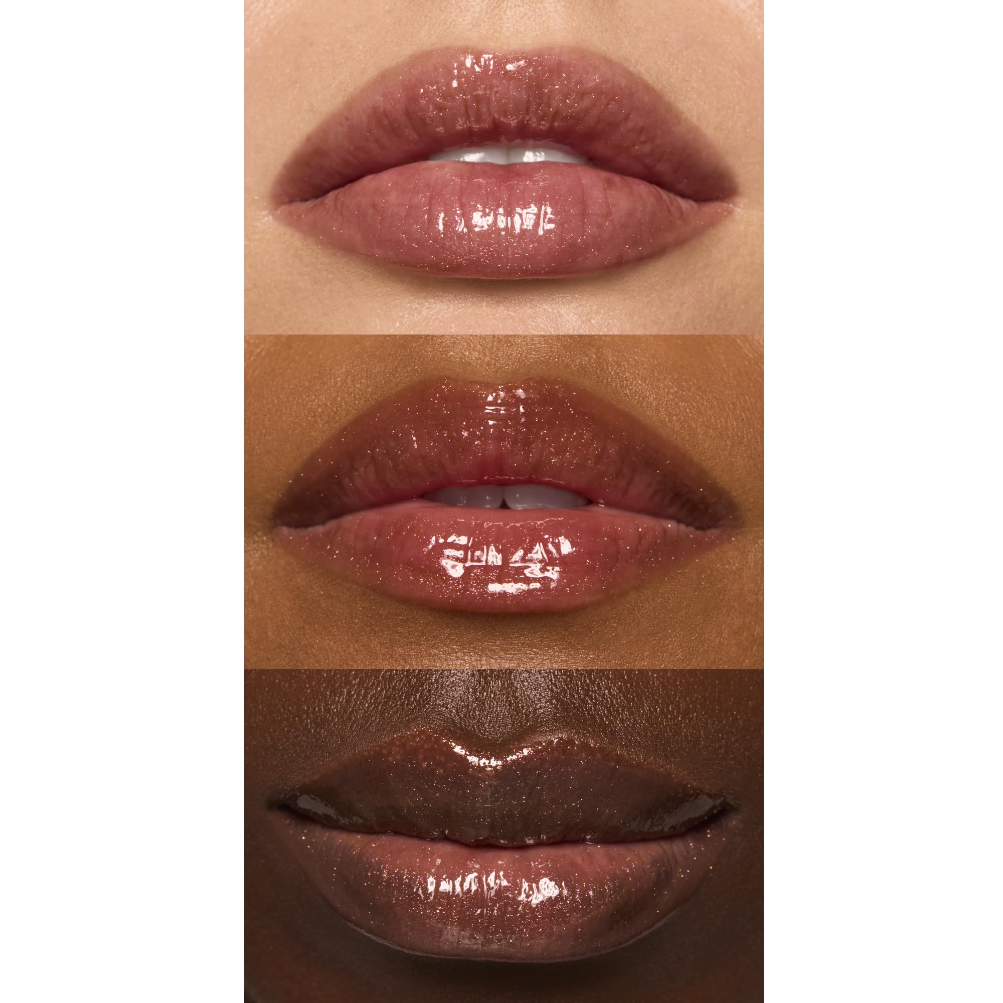 e.l.f. Glow Reviver Lip Oil, Nourishing and Hydrating with High-Shine Glimmer Finish & Sheer Wash Of Color, Minty Scent, Non-Sticky, Vegan & Cruelty-free, Crystal Baller - Image 6
